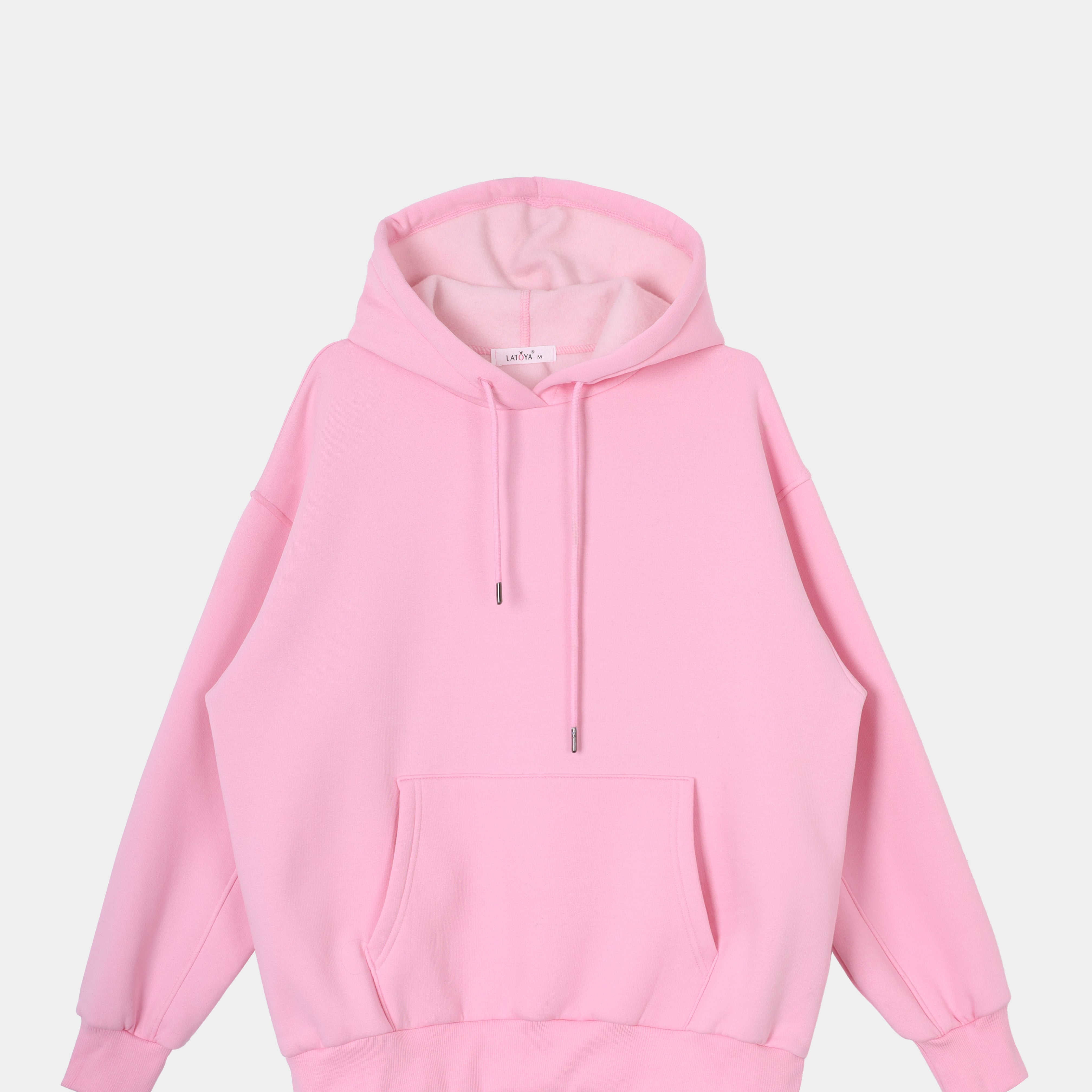 Back Print Statement Relax Fit Hoodie w1651149