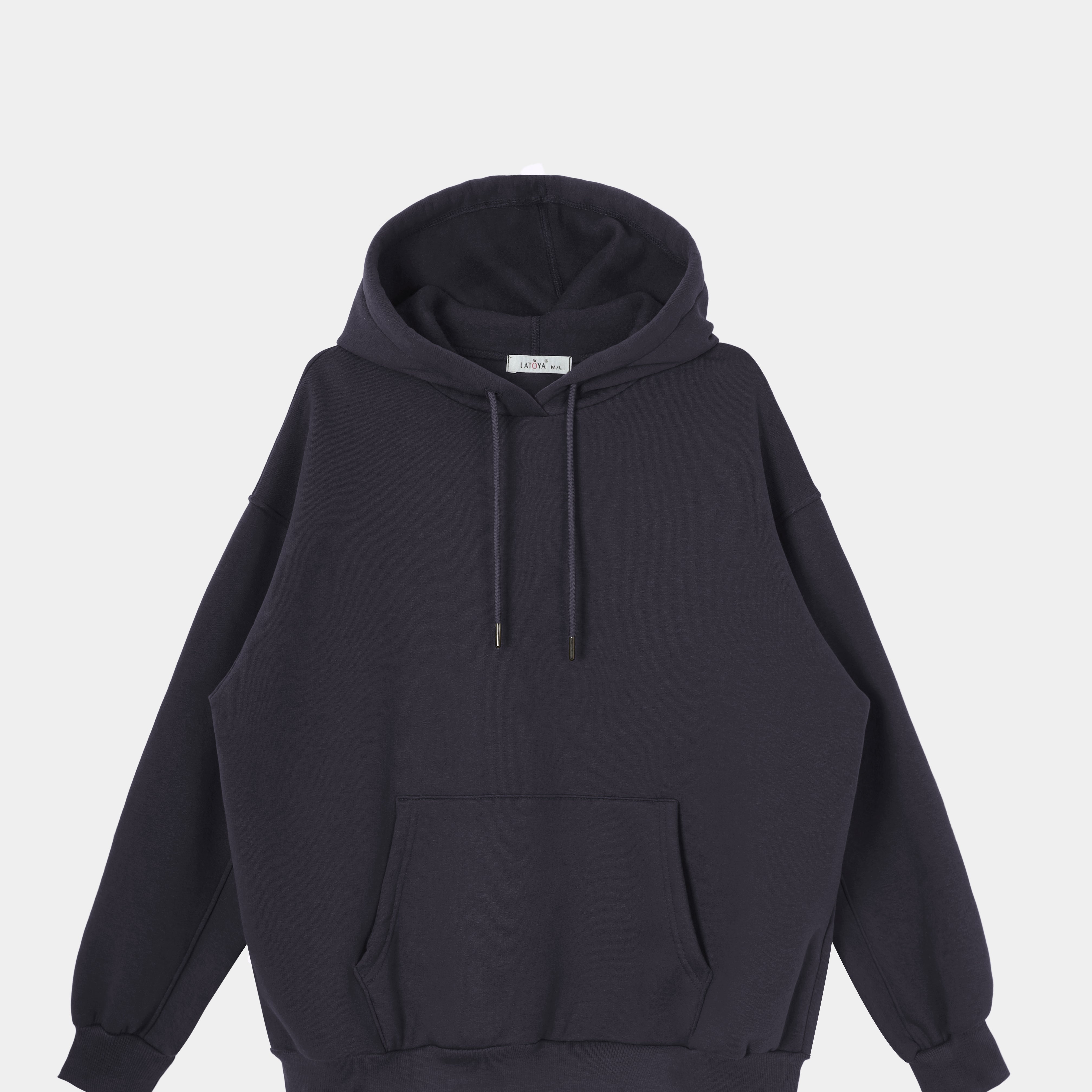 Back Print Statement Relax Fit Hoodie w1651149