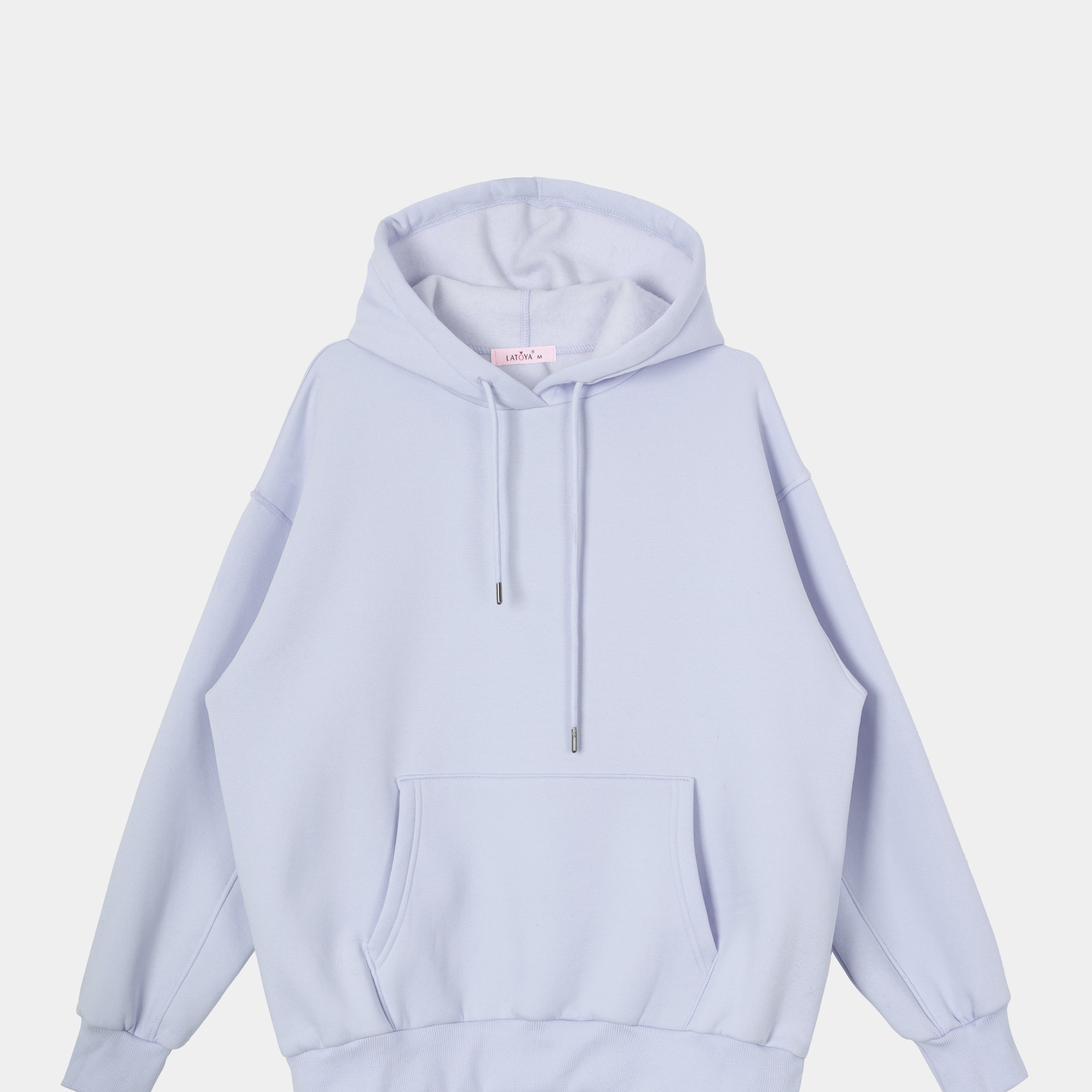 Back Print Statement Relax Fit Hoodie w1651149