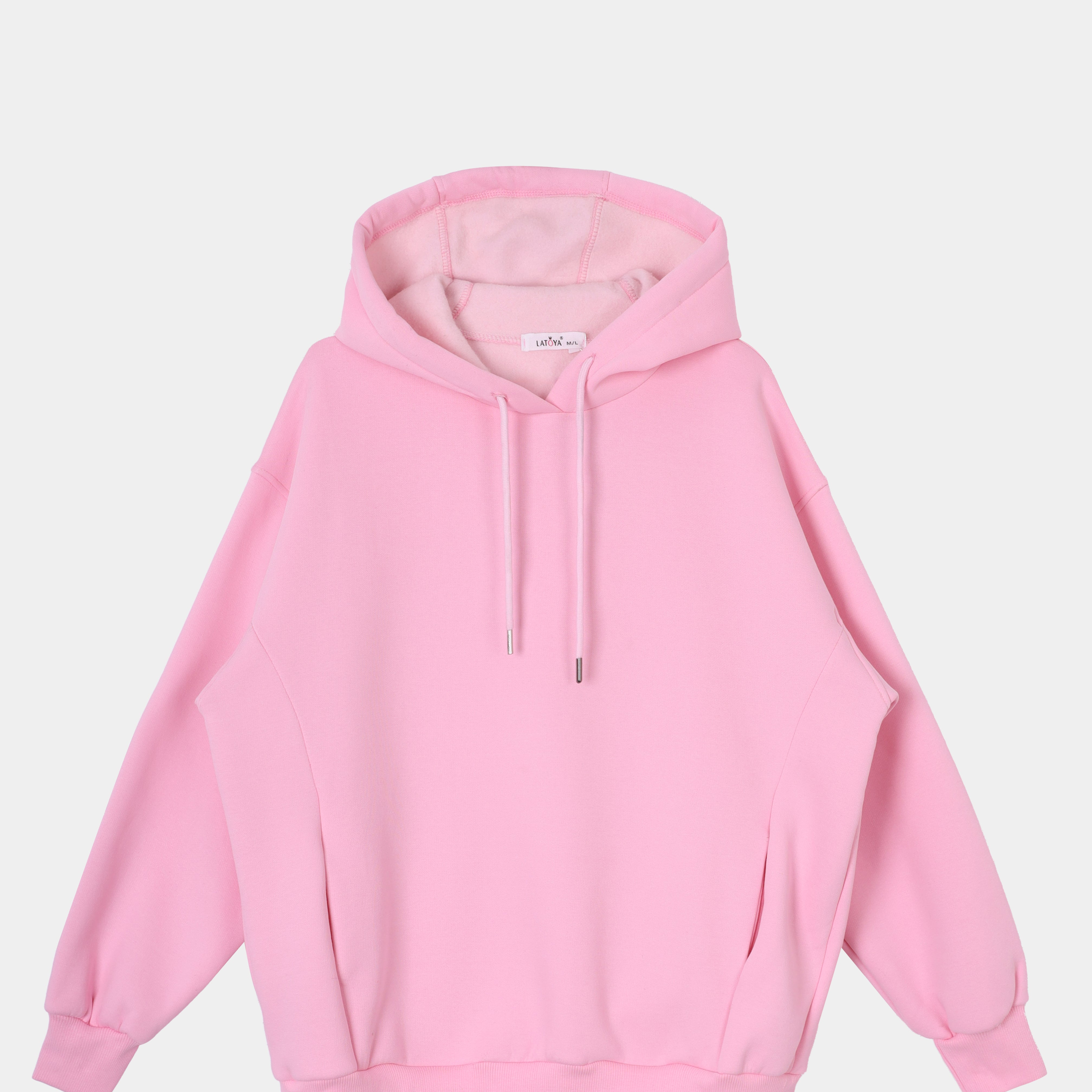 Back Print Statement Relax Fit Hoodie w1651150