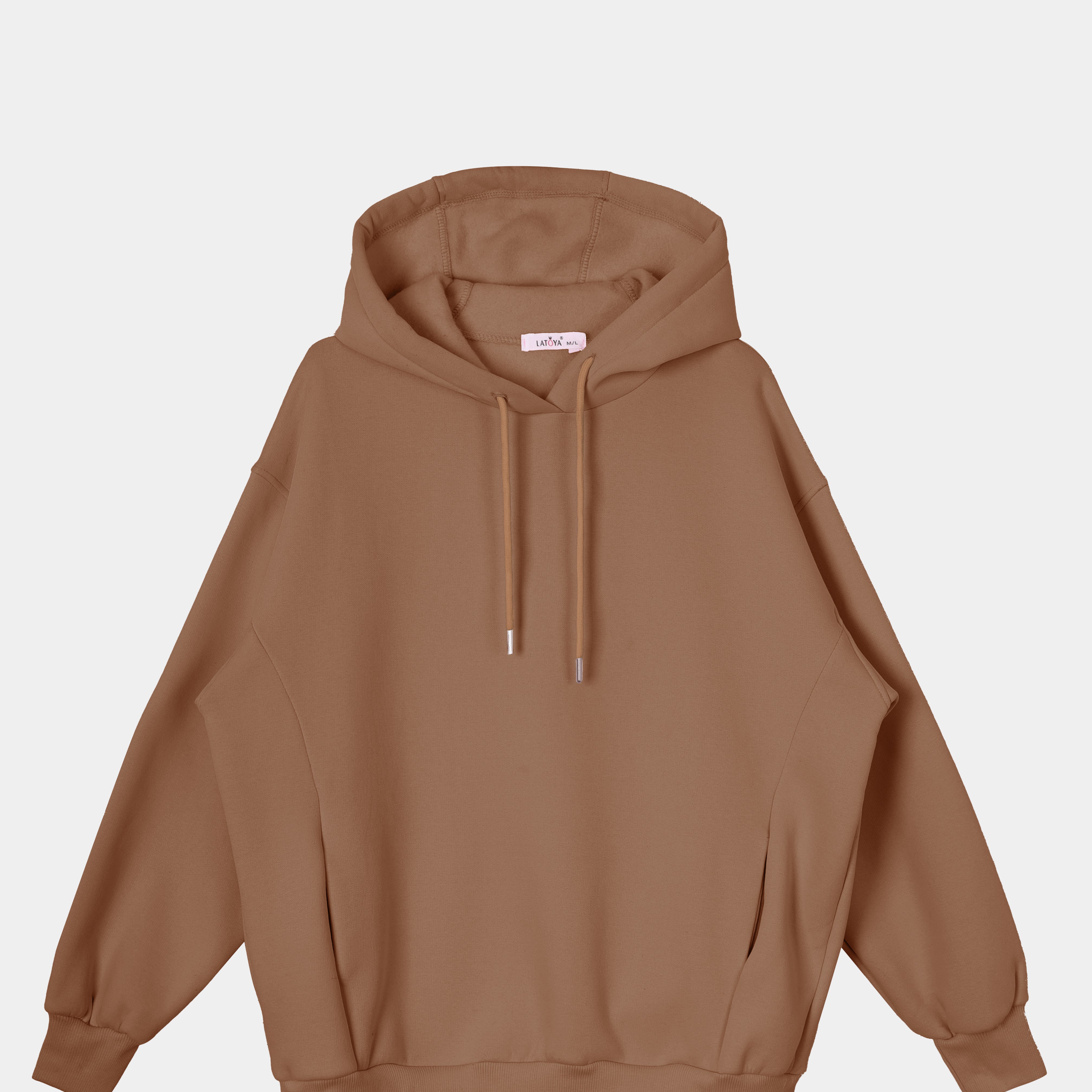 Back Print Statement Relax Fit Hoodie w1651150