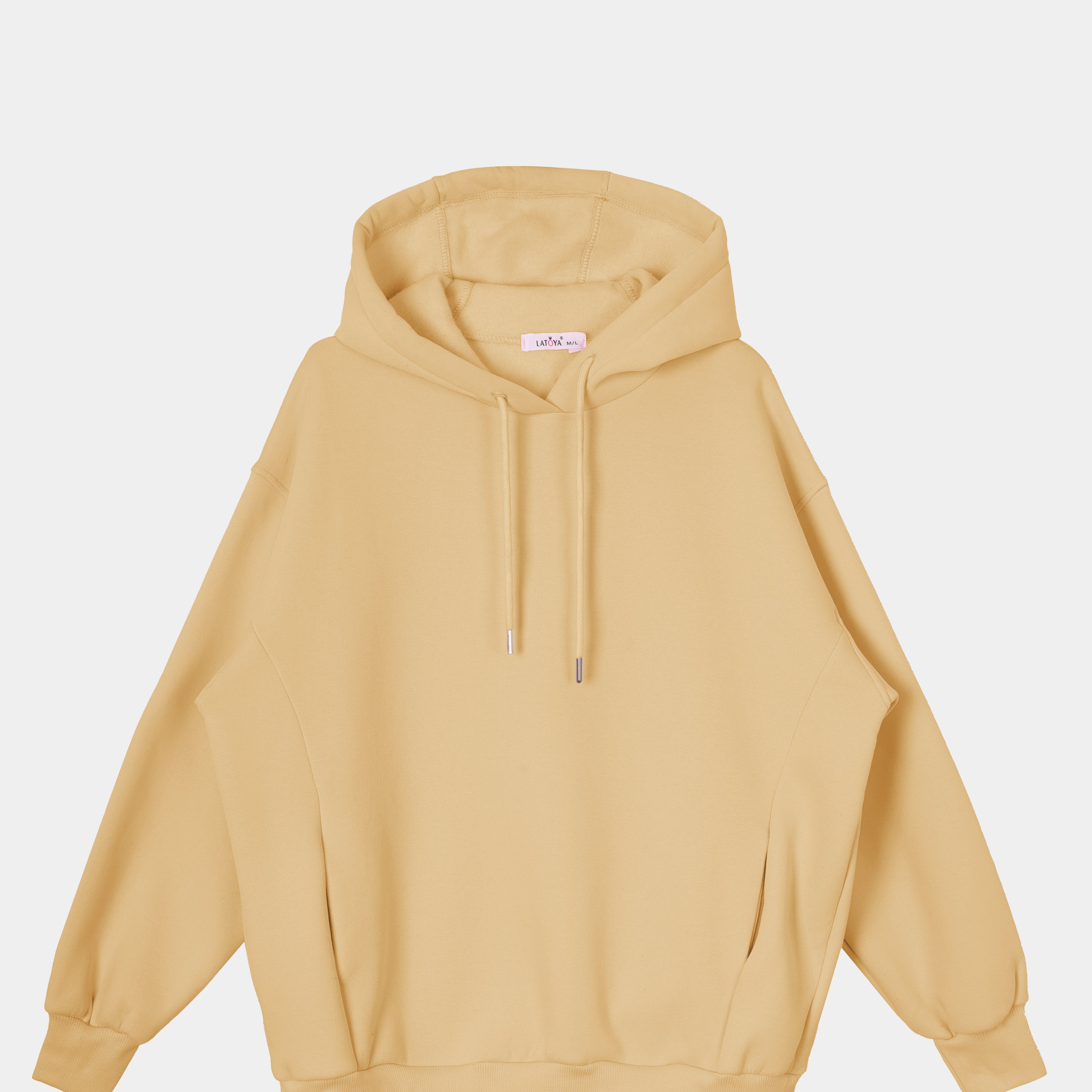 Back Print Statement Relax Fit Hoodie w1651150