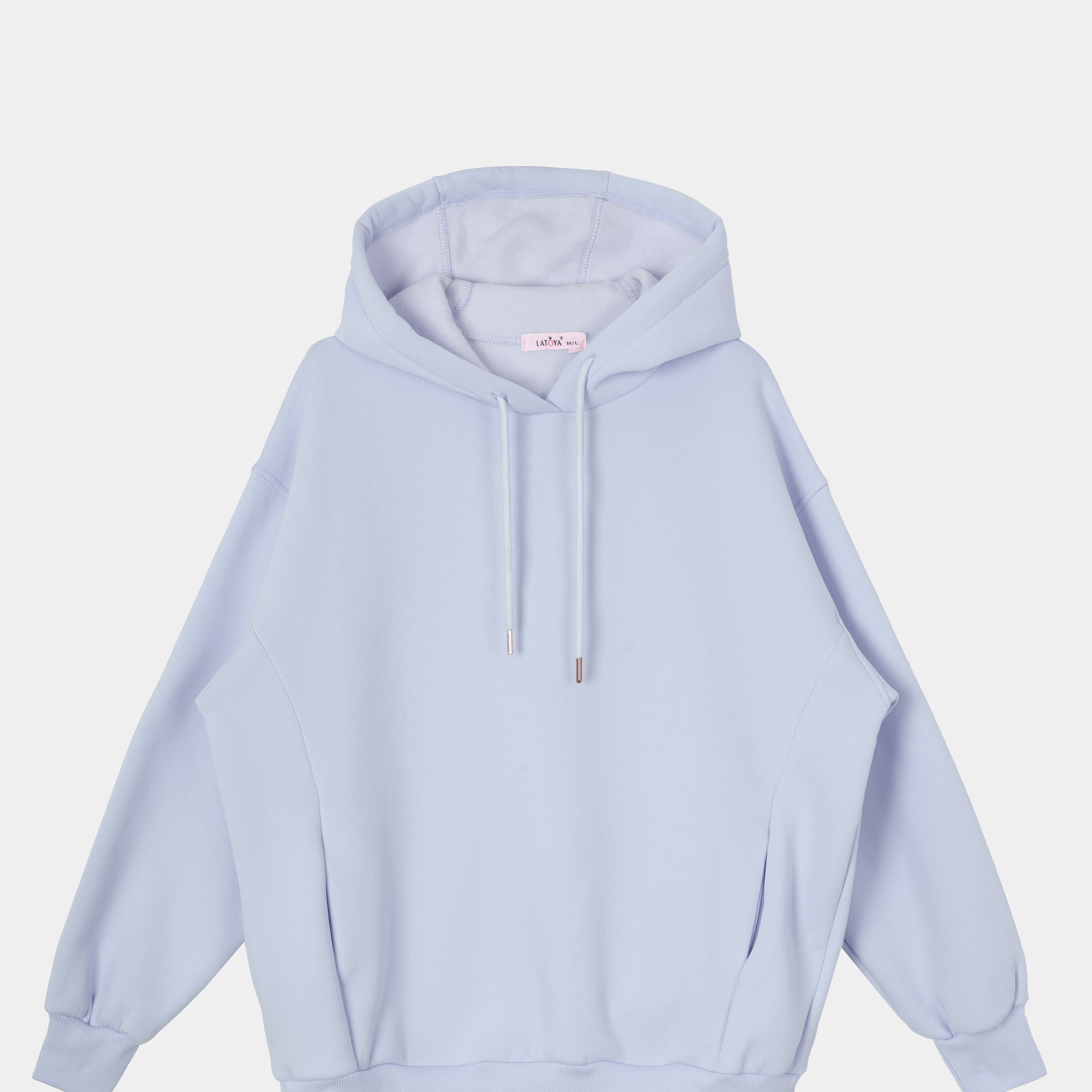 Back Print Statement Relax Fit Hoodie w1651150