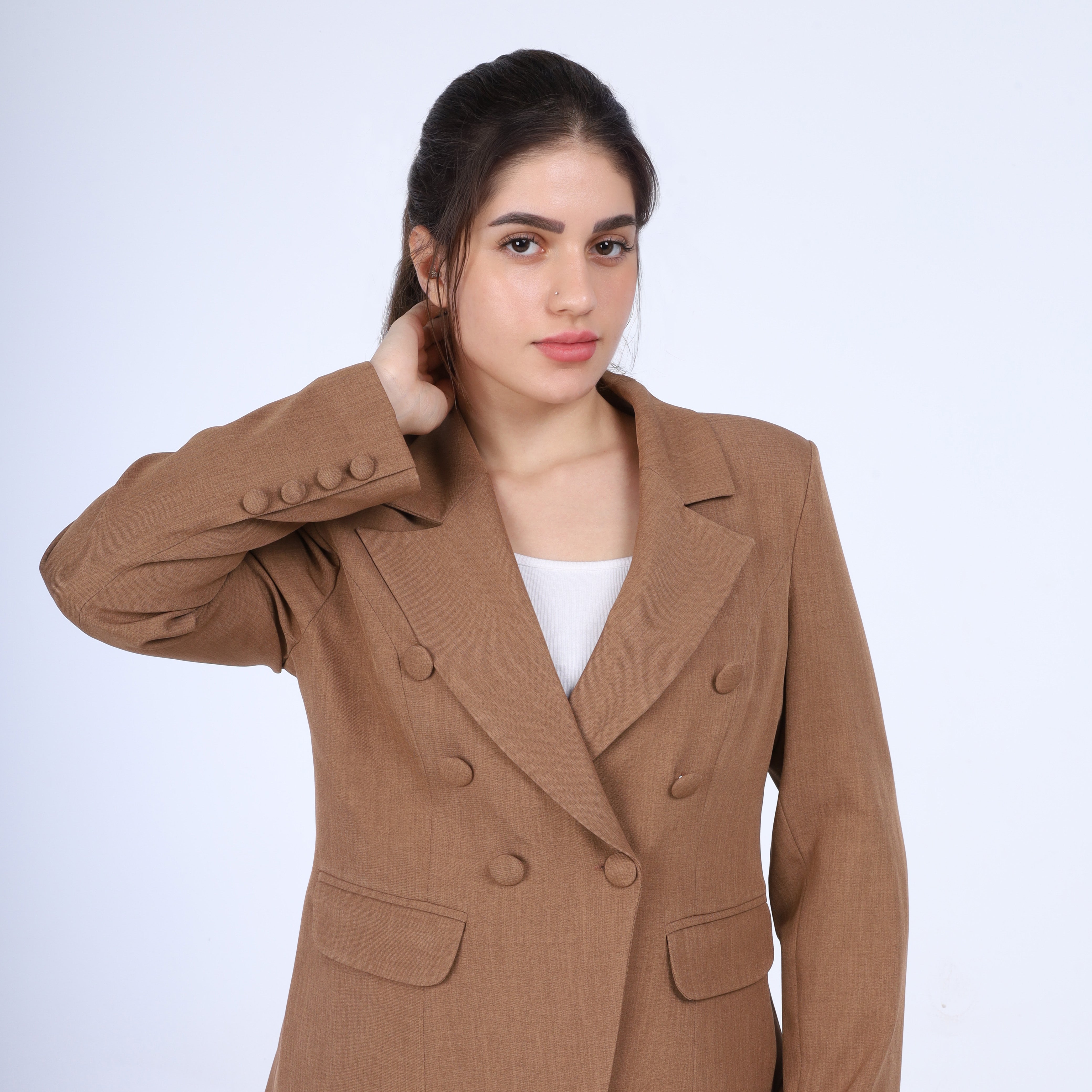 Double Breasted Blazer w169240021