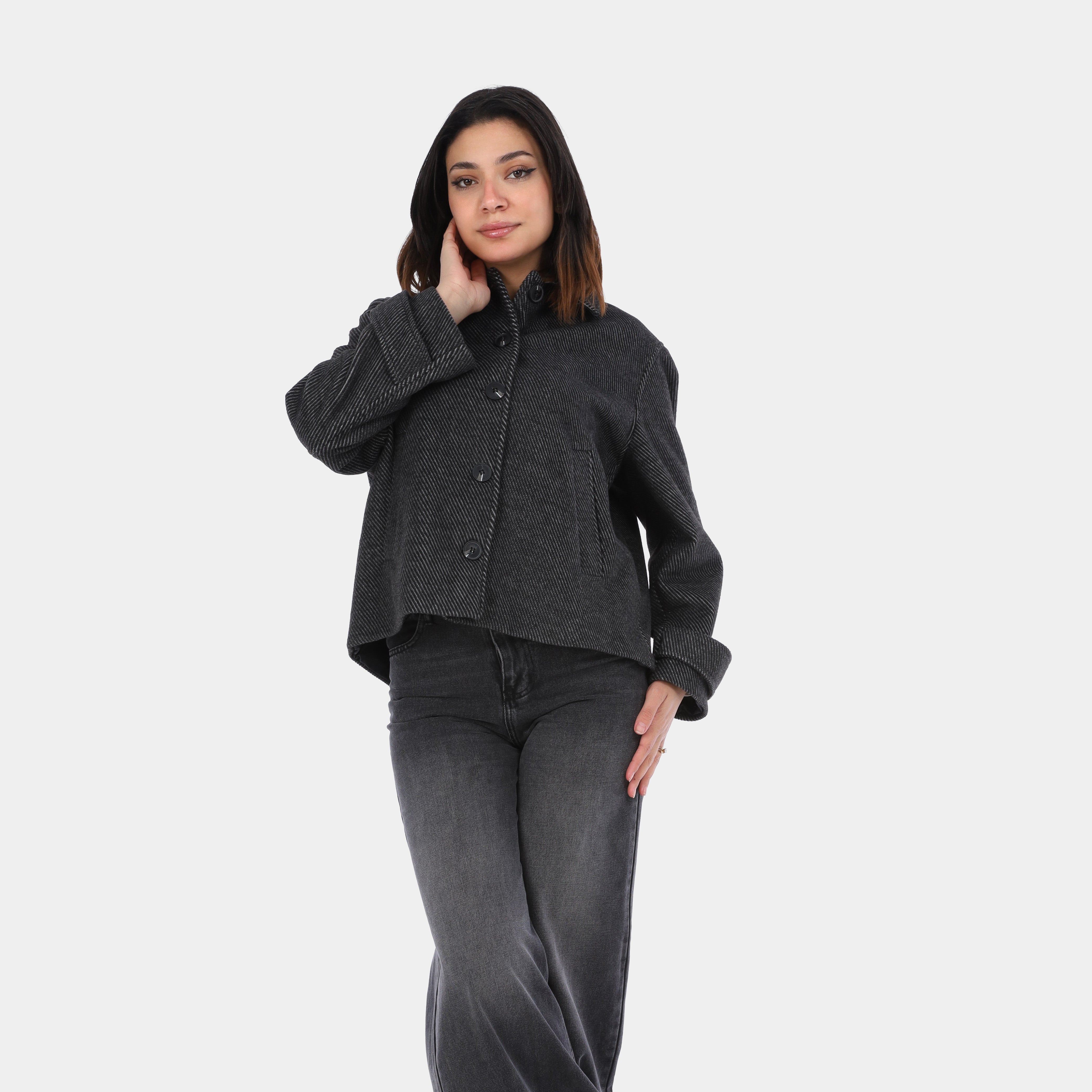 Classic Wool Peacoat w169240033