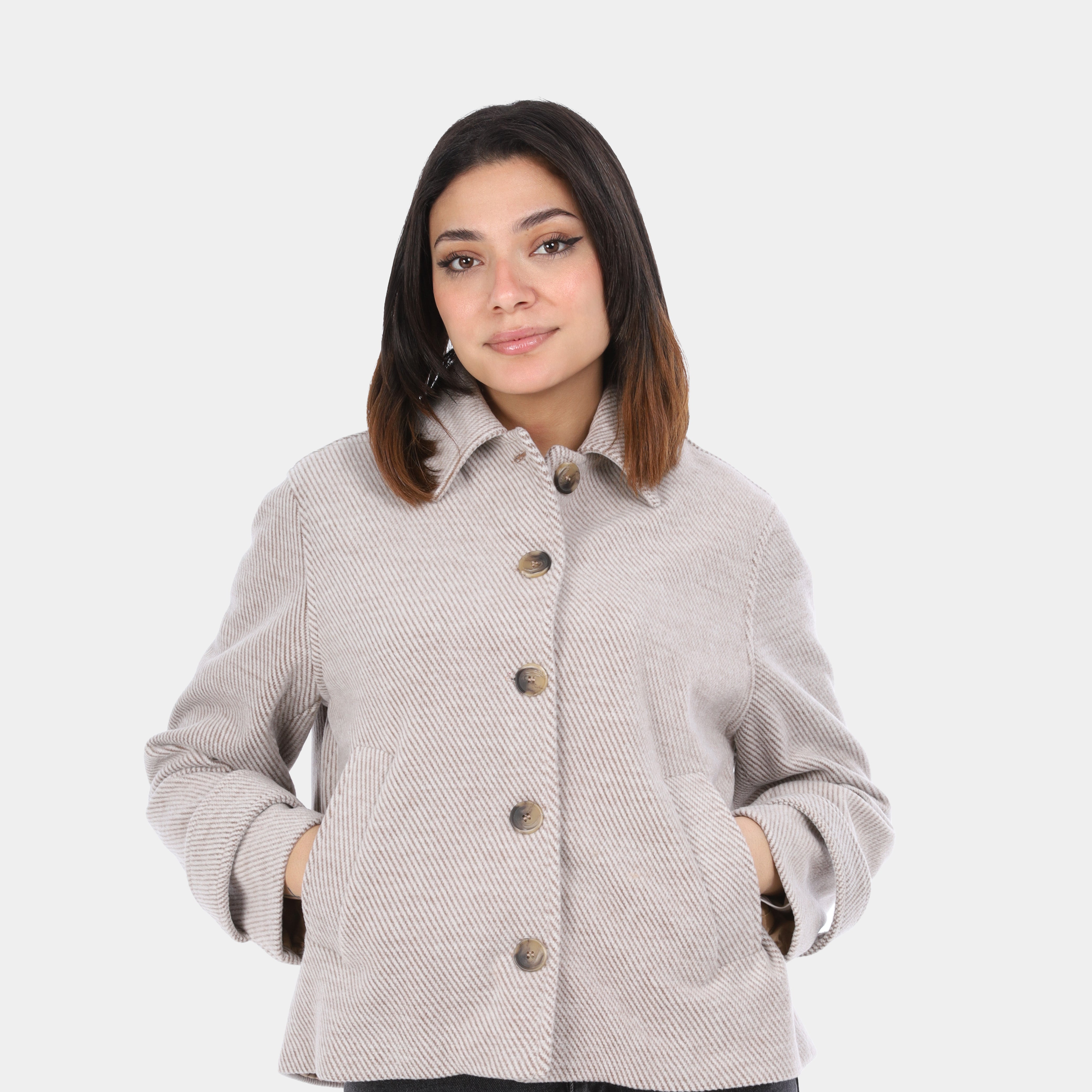 Classic Wool Peacoat w169240033