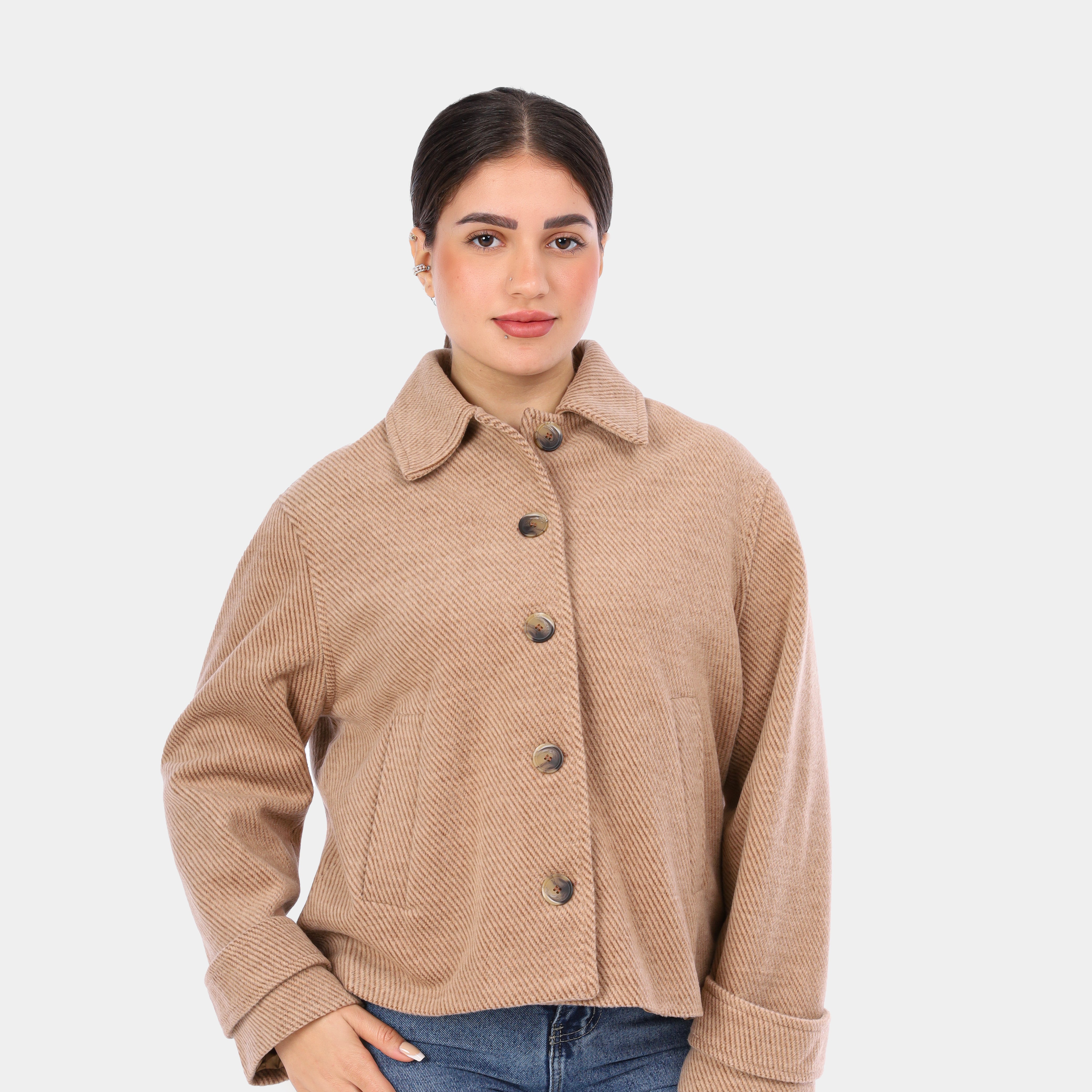 Classic Wool Peacoat w169240033