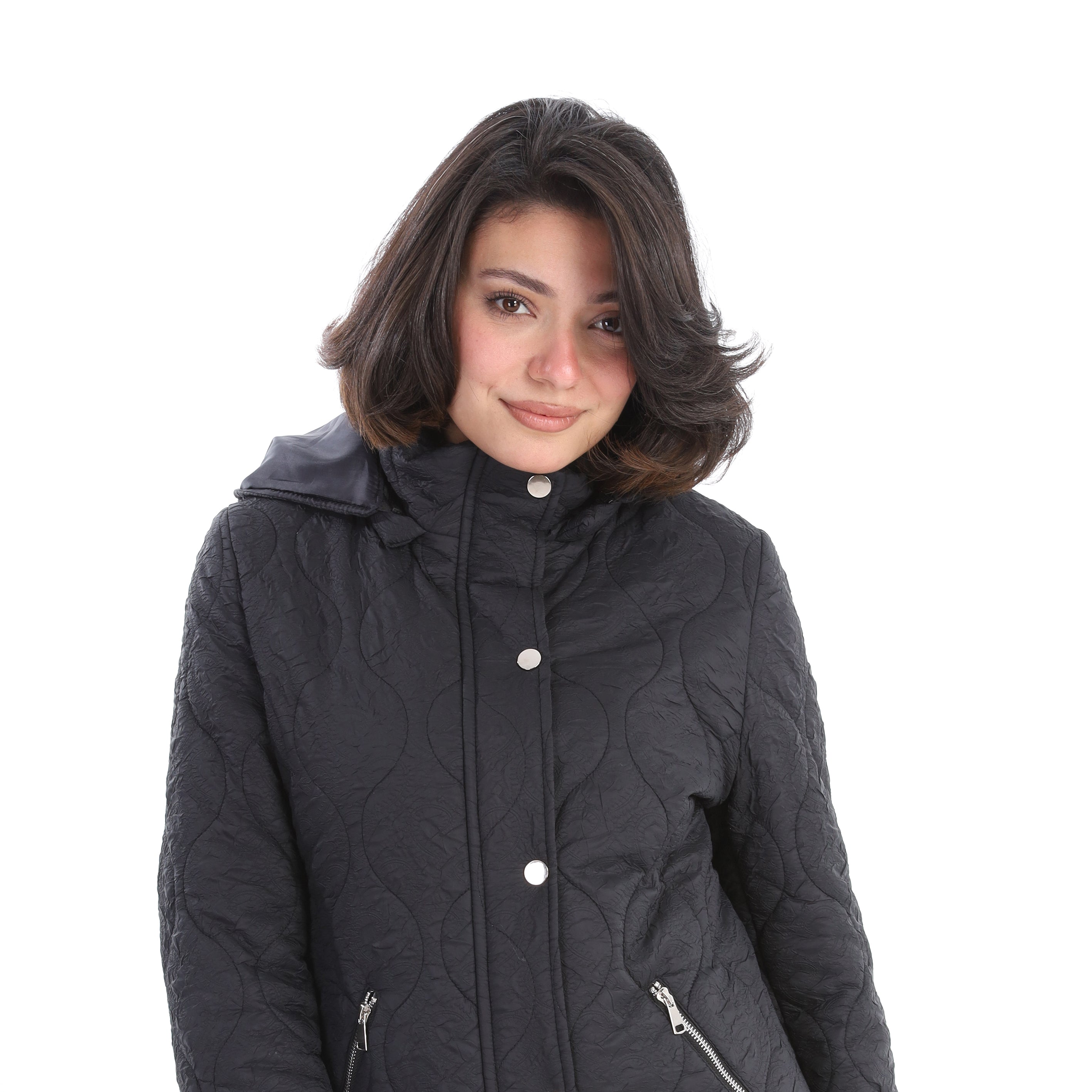 Puffer Jacket with Snap Buttons w16962034/1