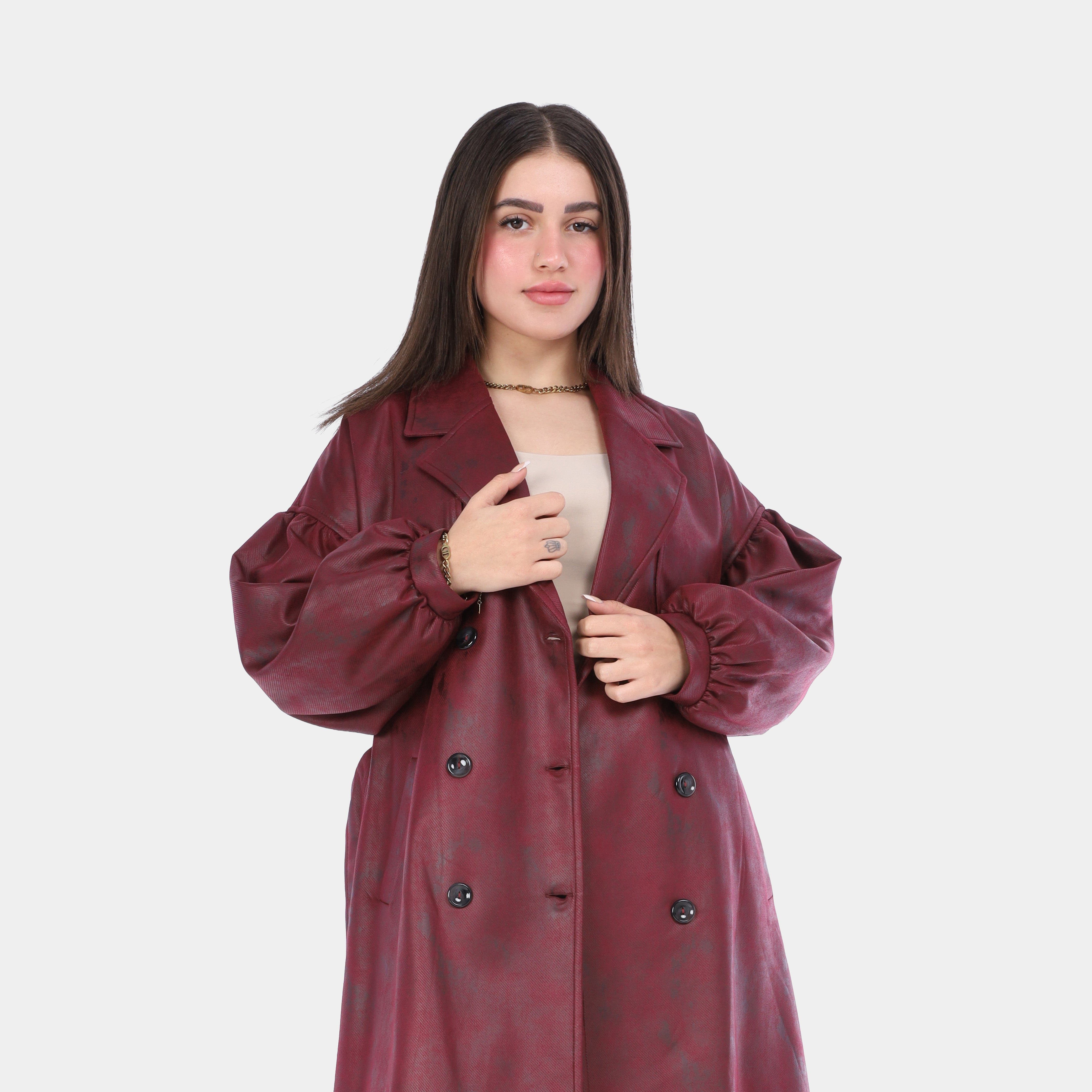 Classic Belted Trench Coat w16962042