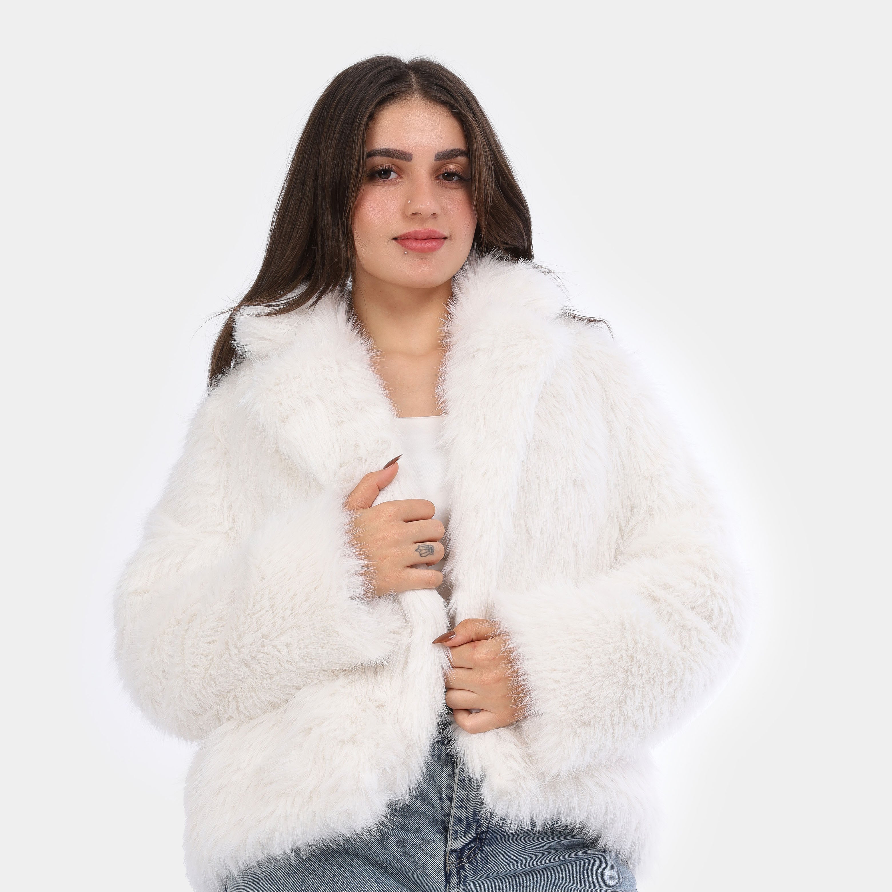 Faux Fur Jacket w17197012