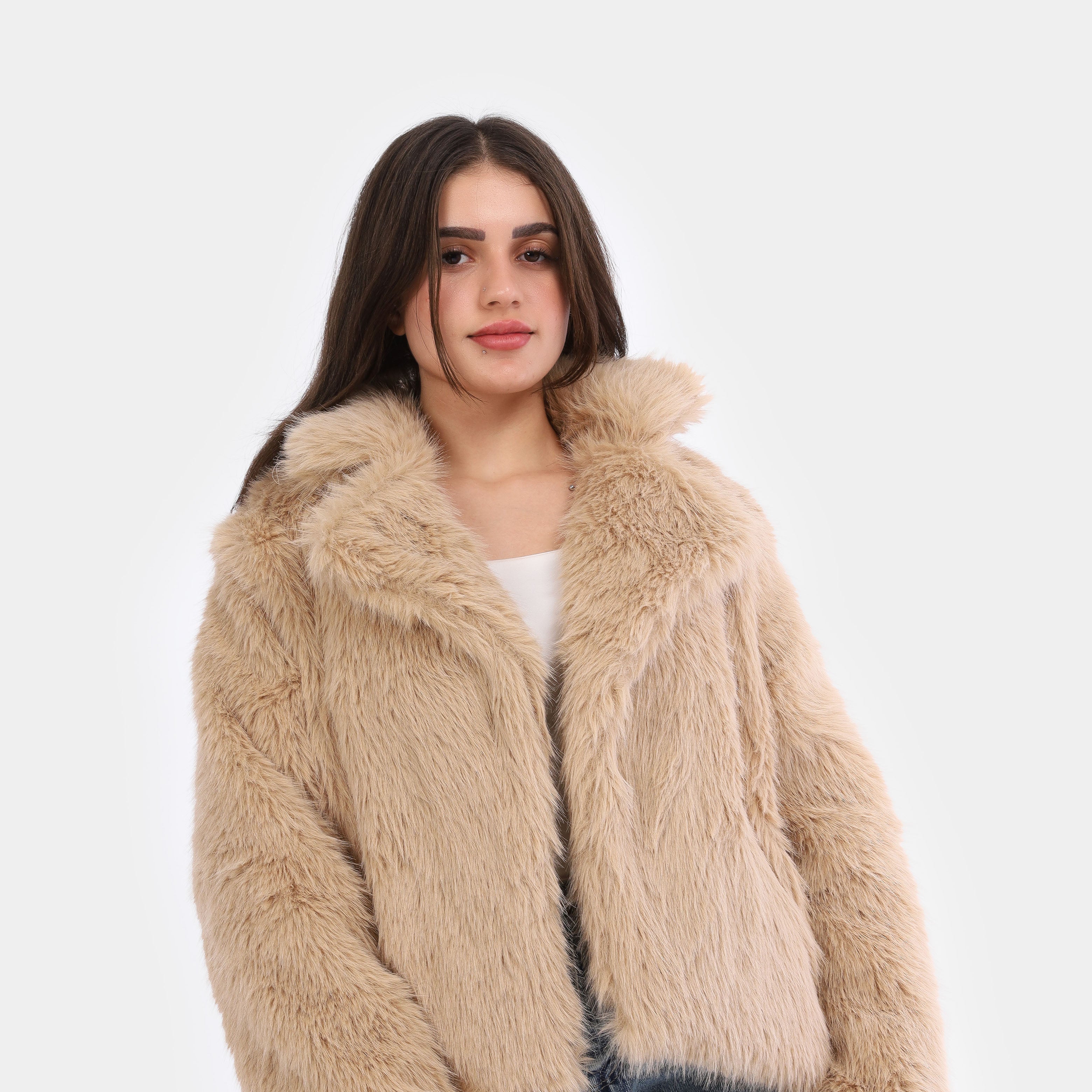 Faux Fur Jacket w17197012