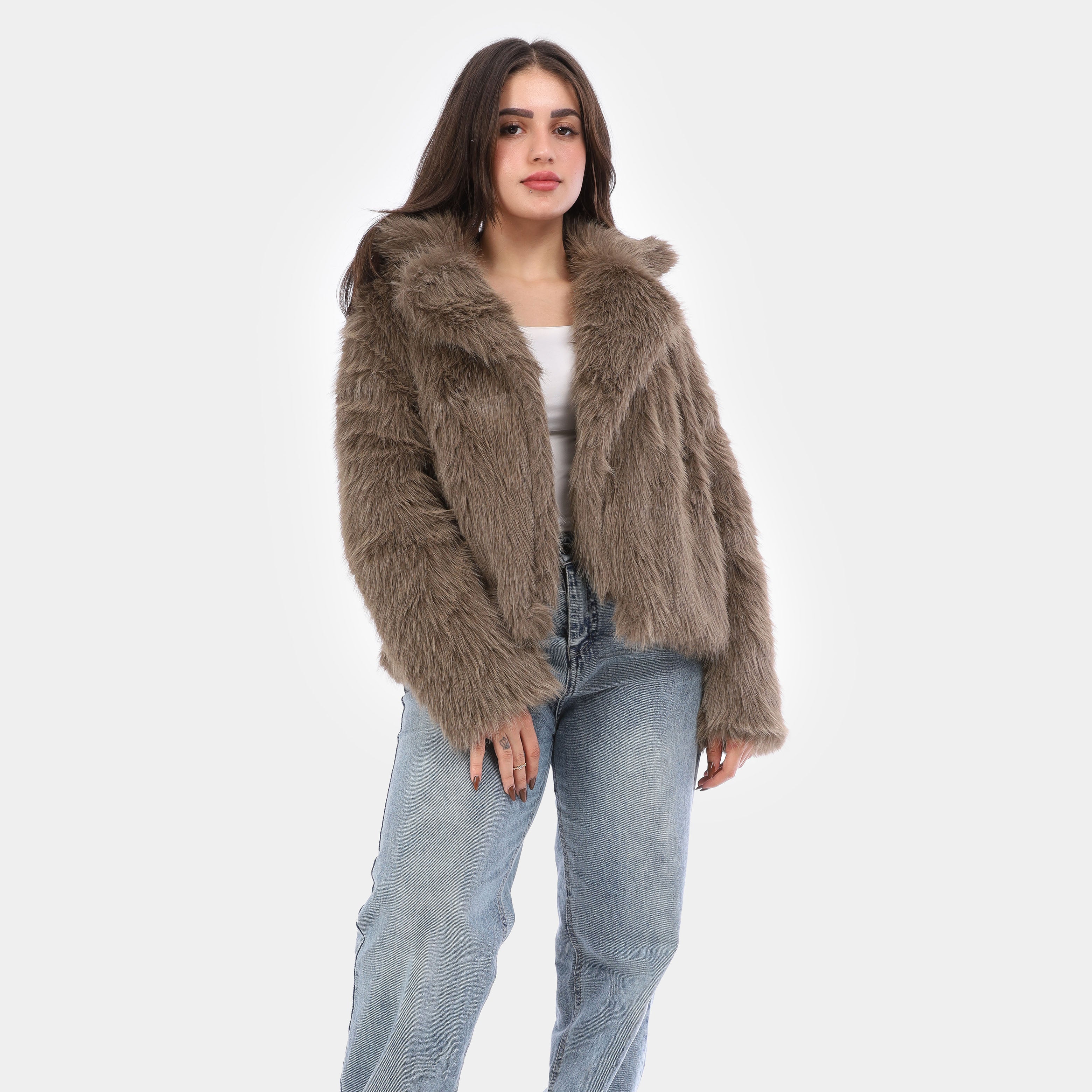 Faux Fur Jacket w17197012