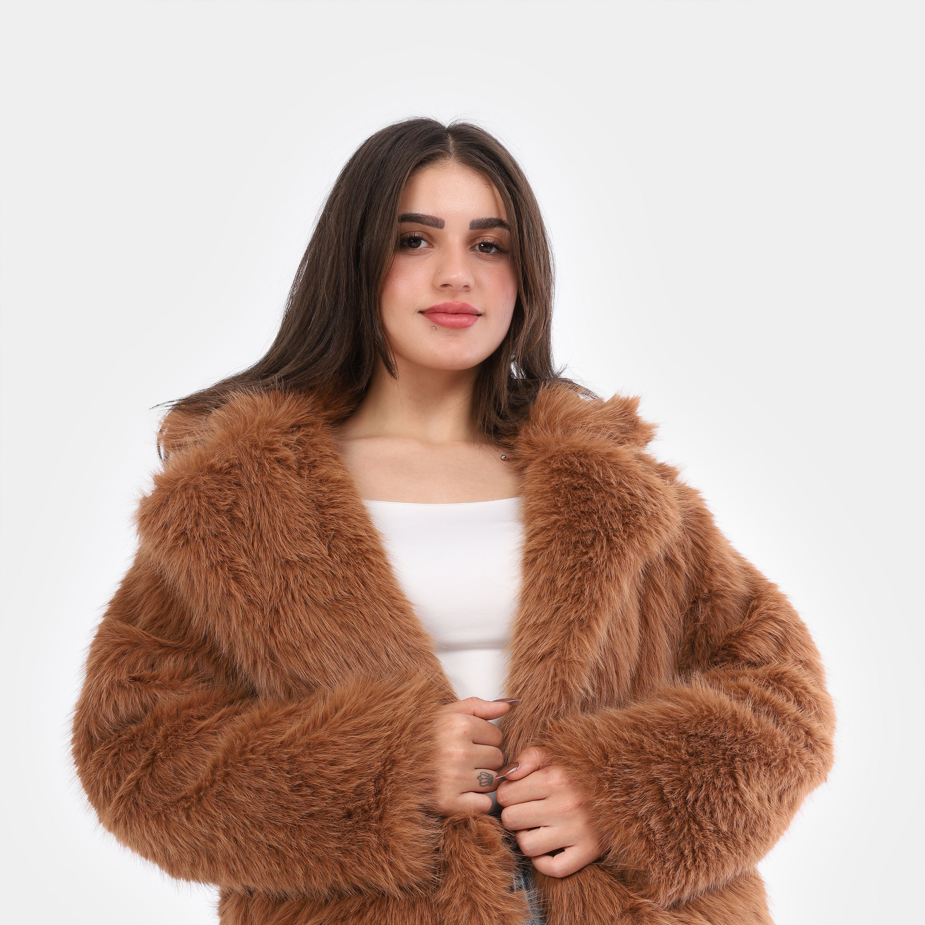 Faux Fur Jacket w17197012