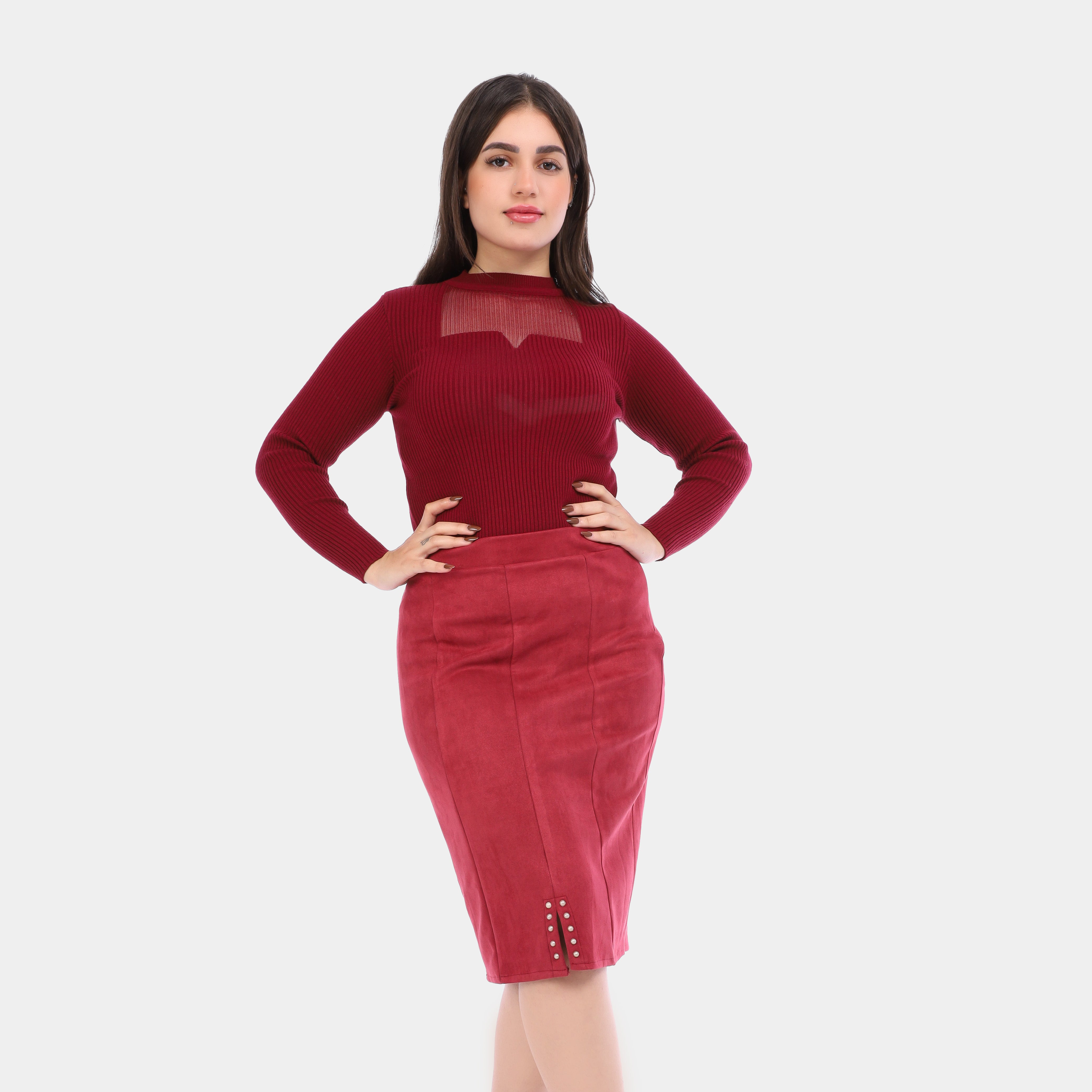 Mini Suede Skirt w1626/203