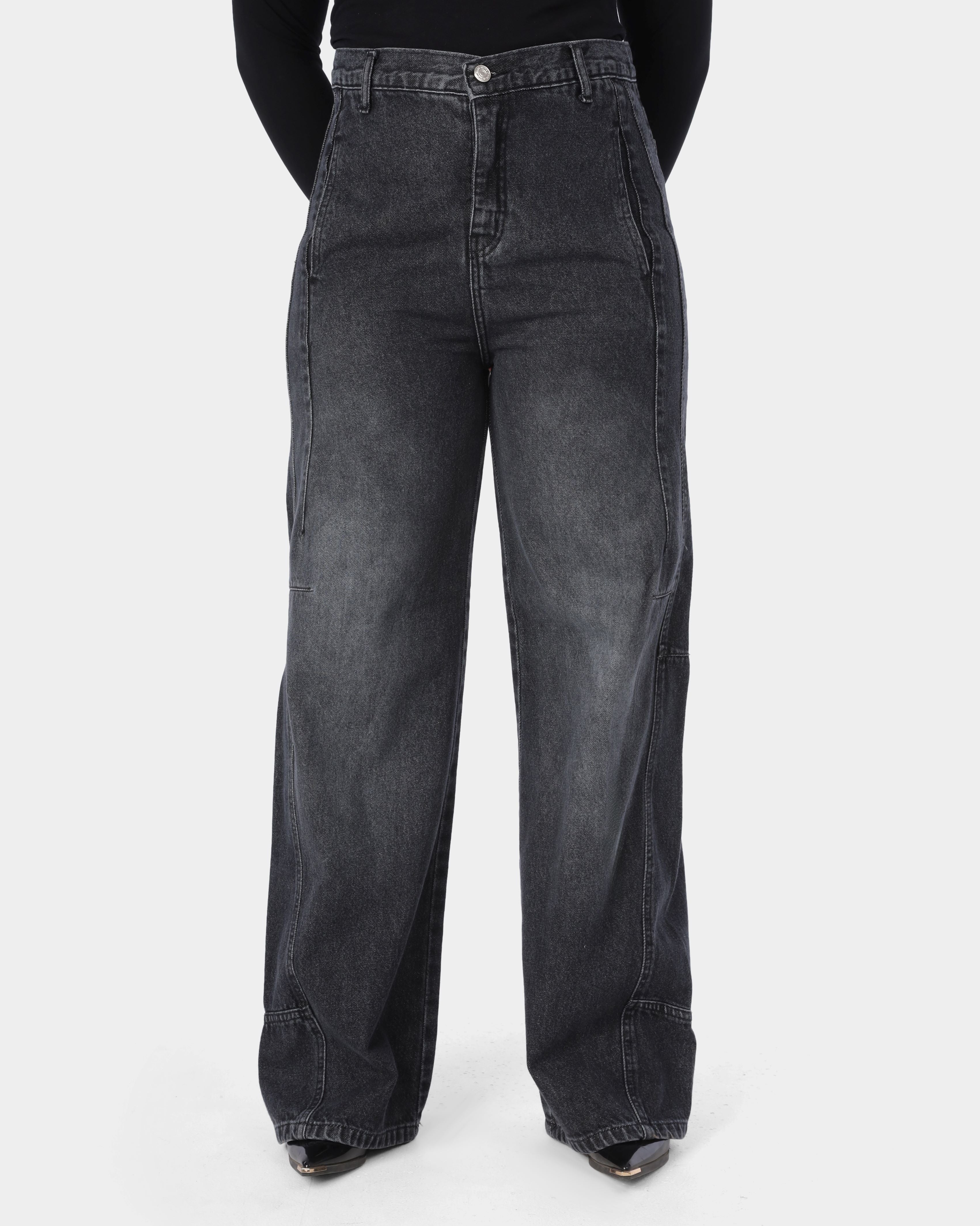 Wide Leg Jeans 100611993