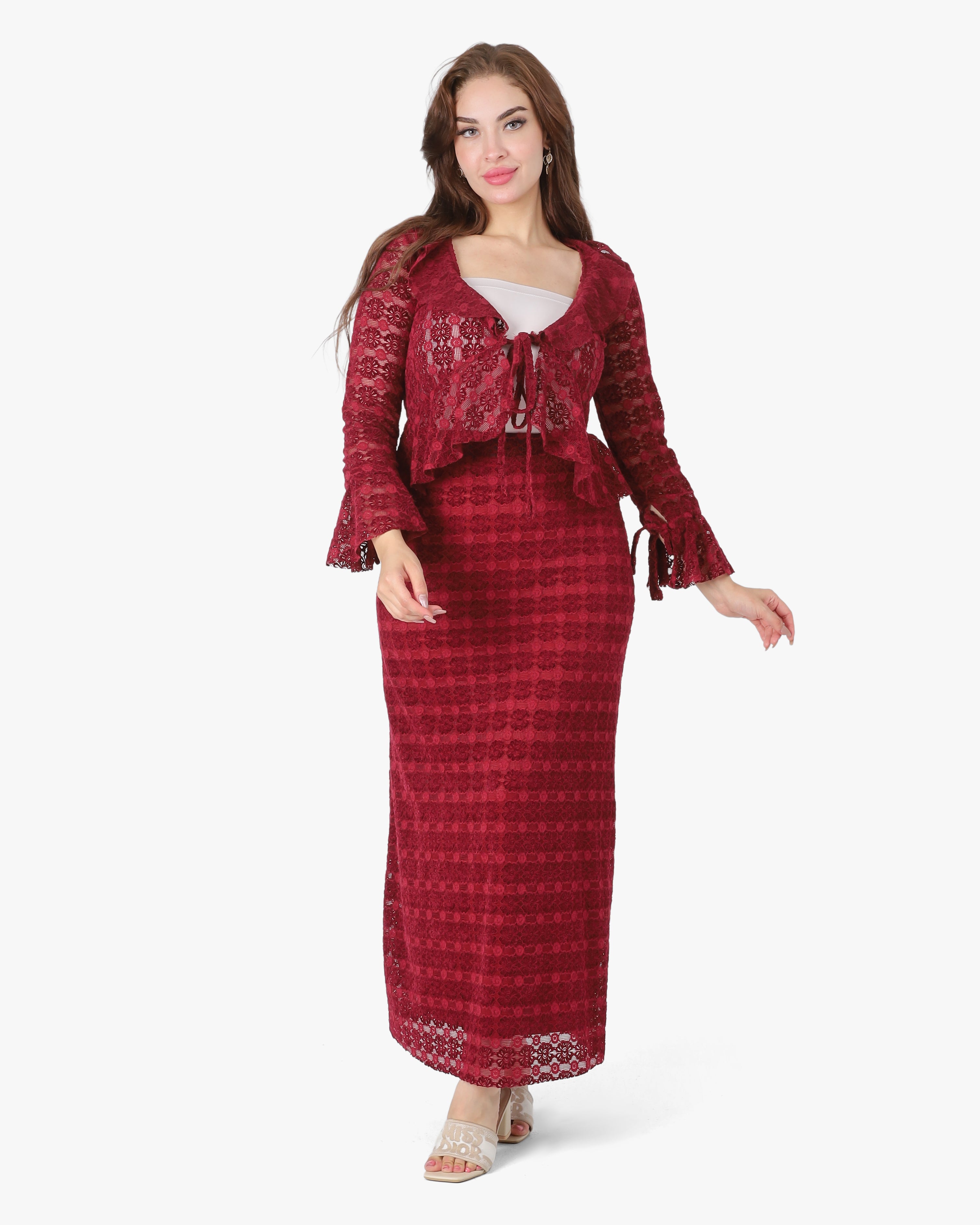 Lace Two-Piece Set 10108526