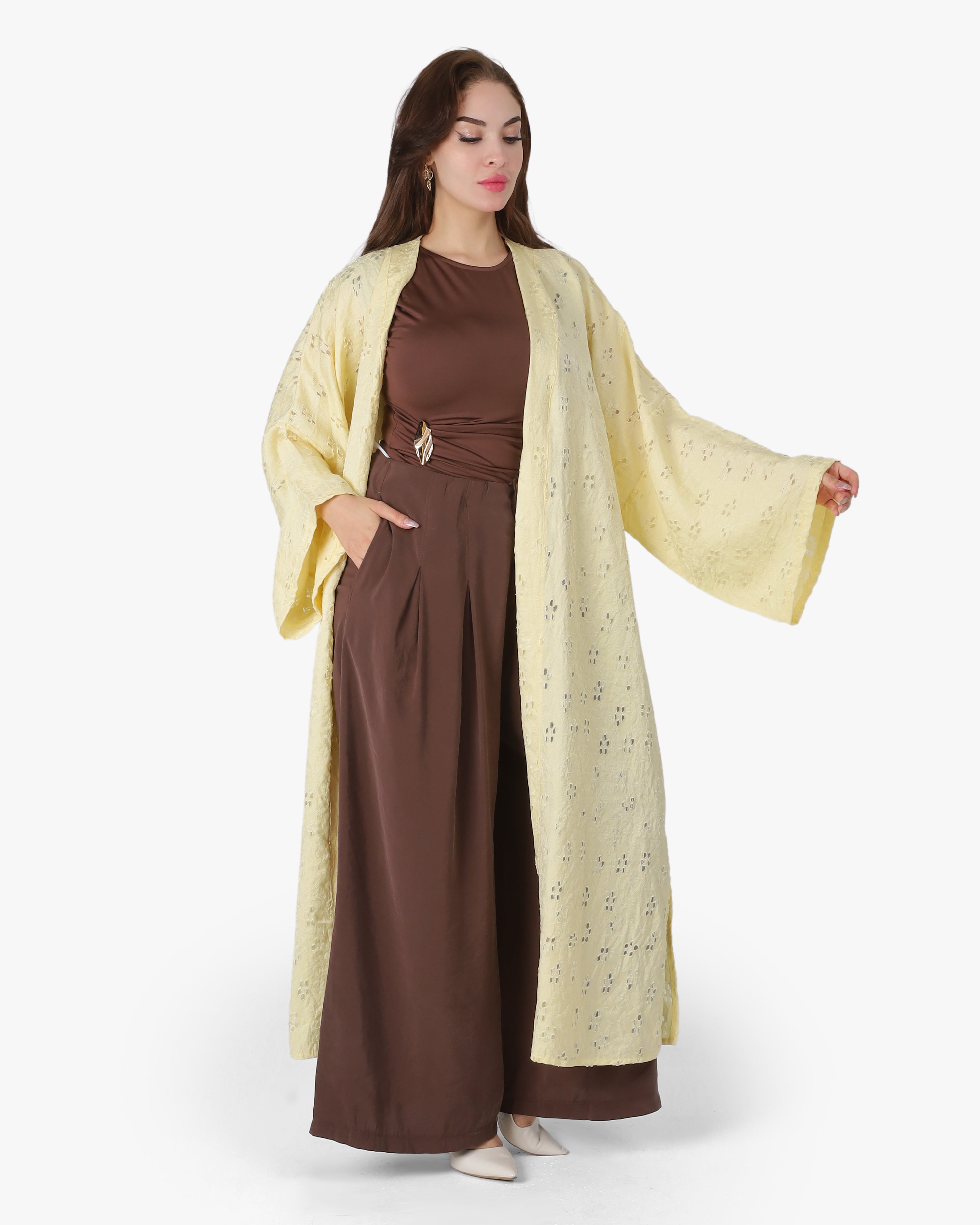 Long Open-Front Cardigan 10108530
