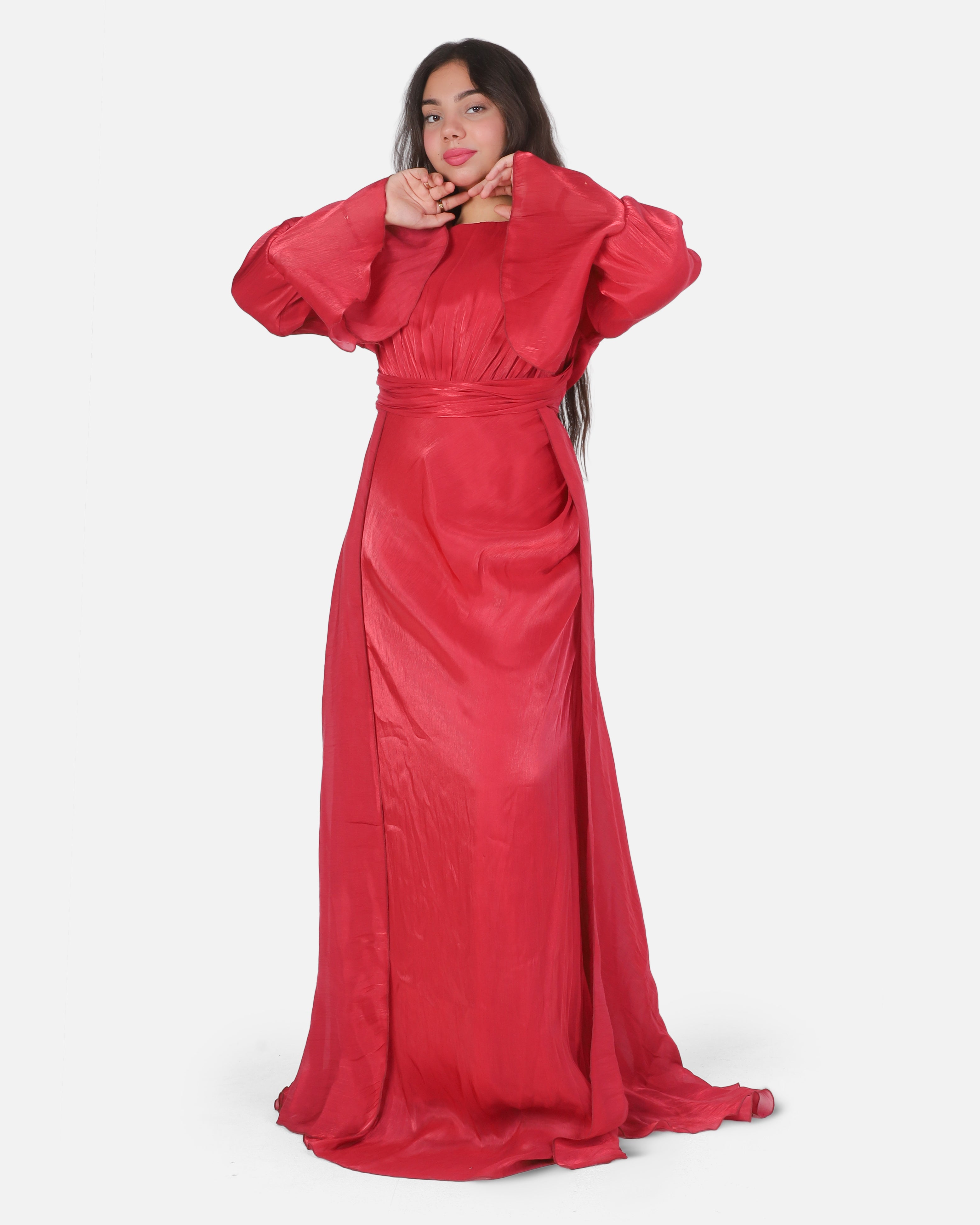 Simple Organza Evening Dress 10263030