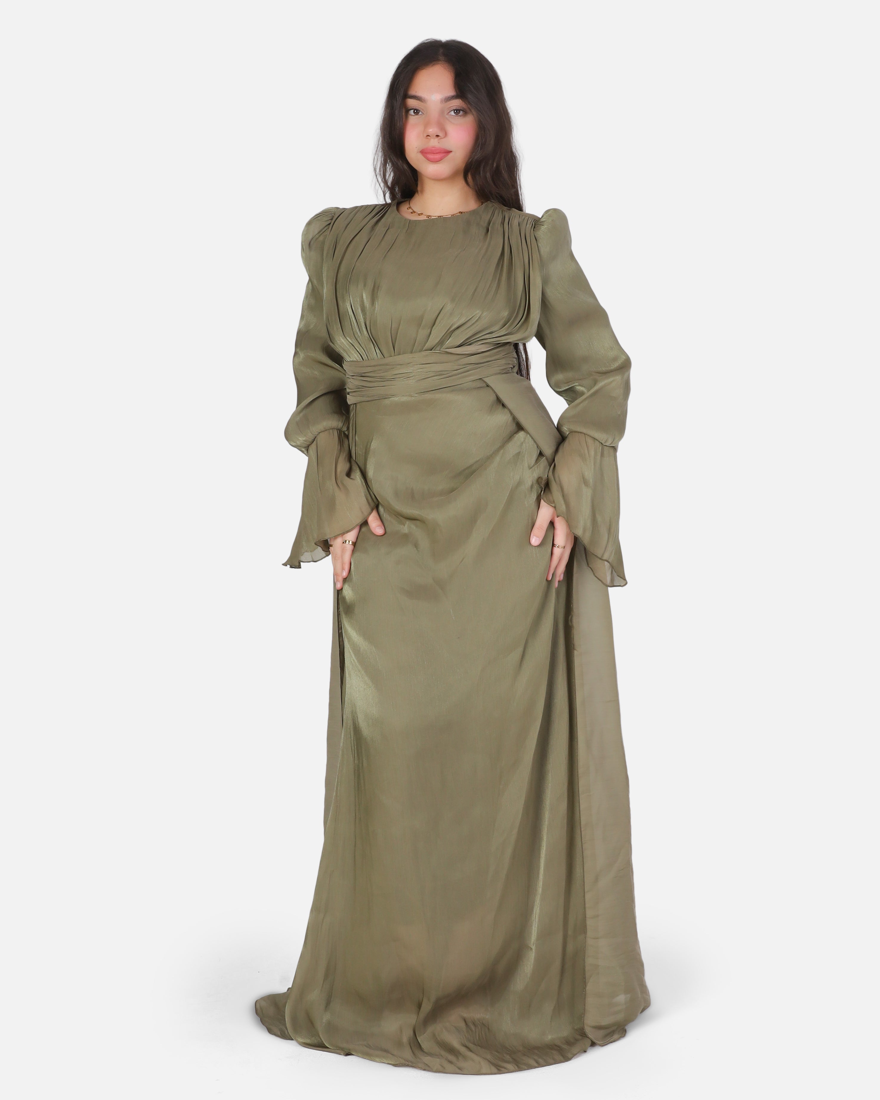 Simple Organza Evening Dress 10263030