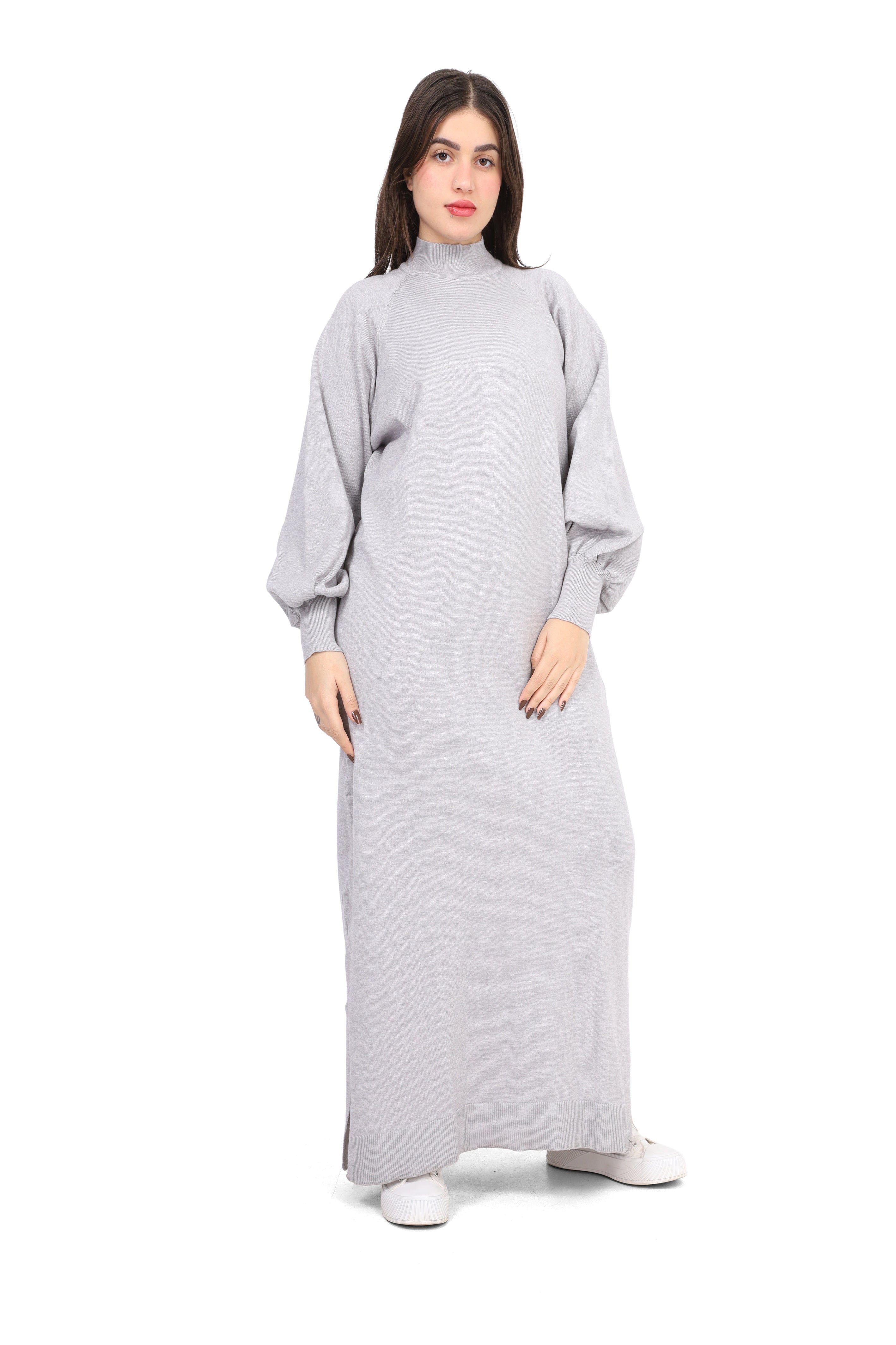 Maxi Dress with Wide Sleeves 17221031
