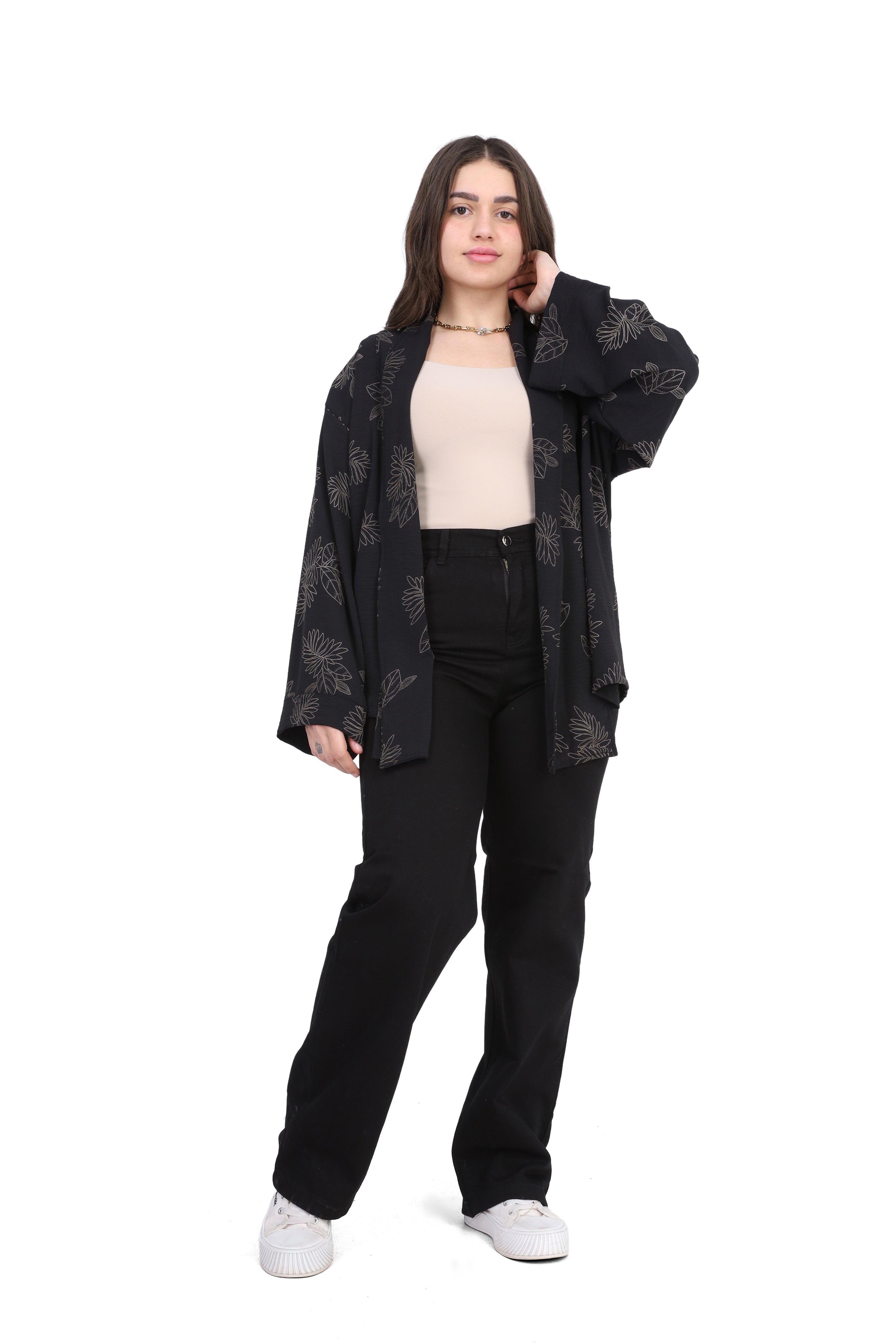 Elegant Embroidered Cardigan 2000/049