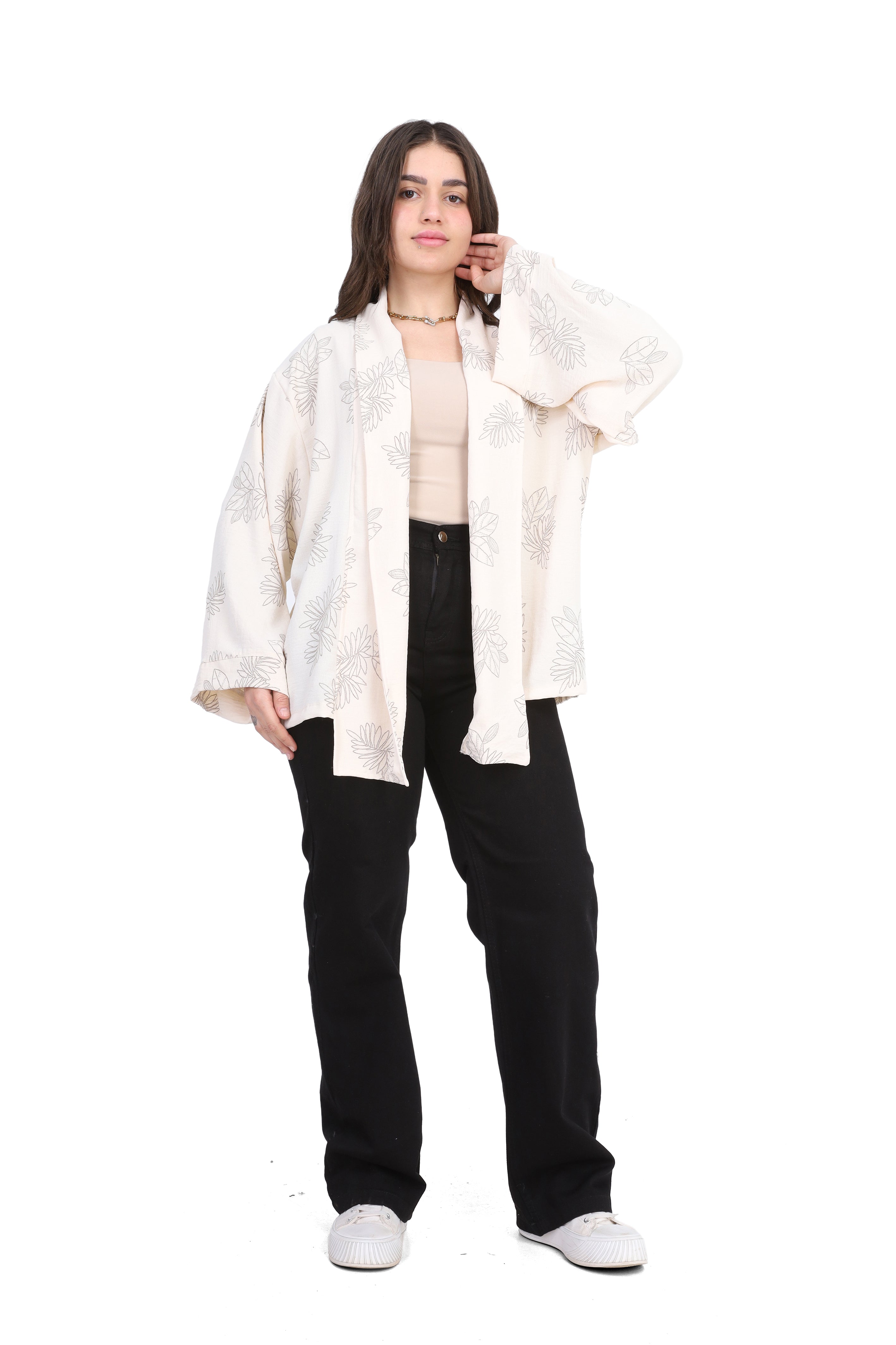 Elegant Embroidered Cardigan 2000/049