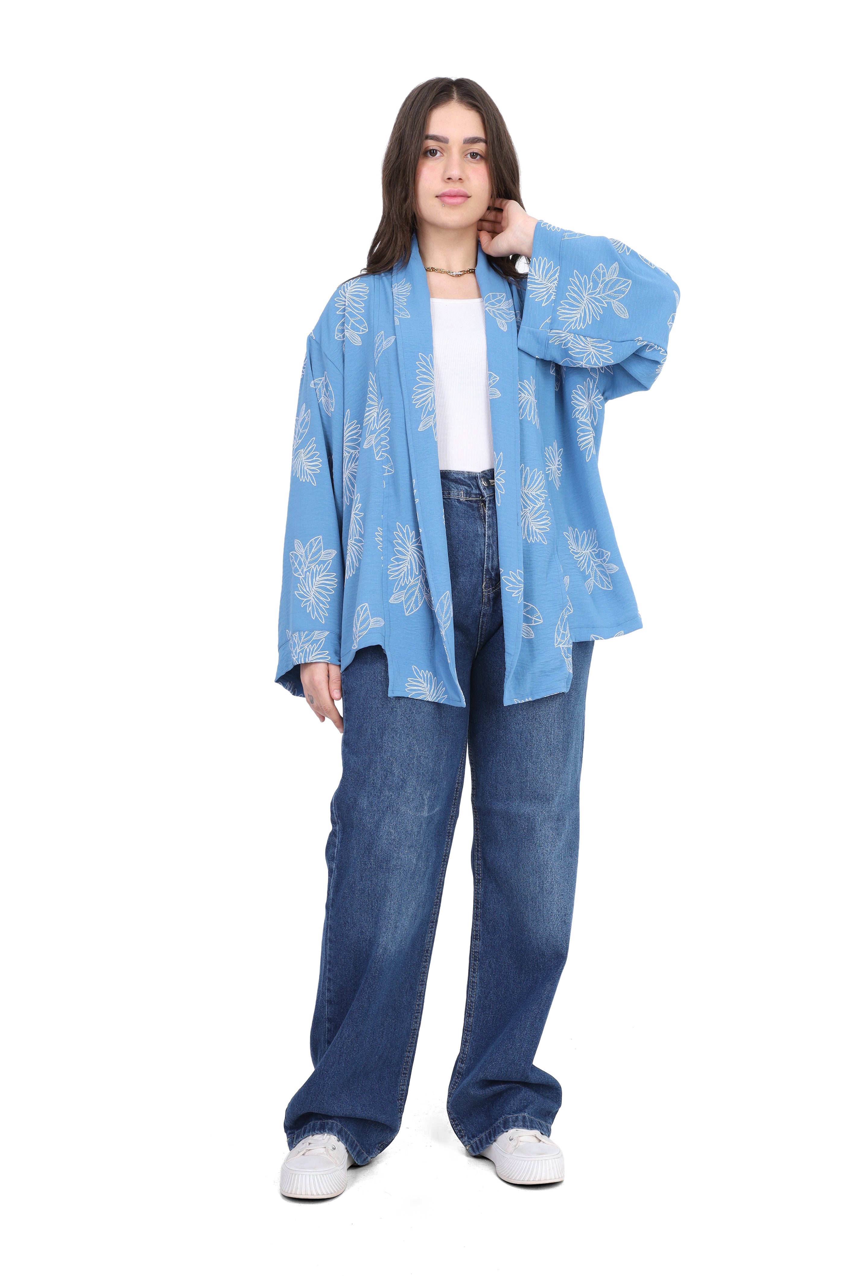Elegant Embroidered Cardigan 2000/049
