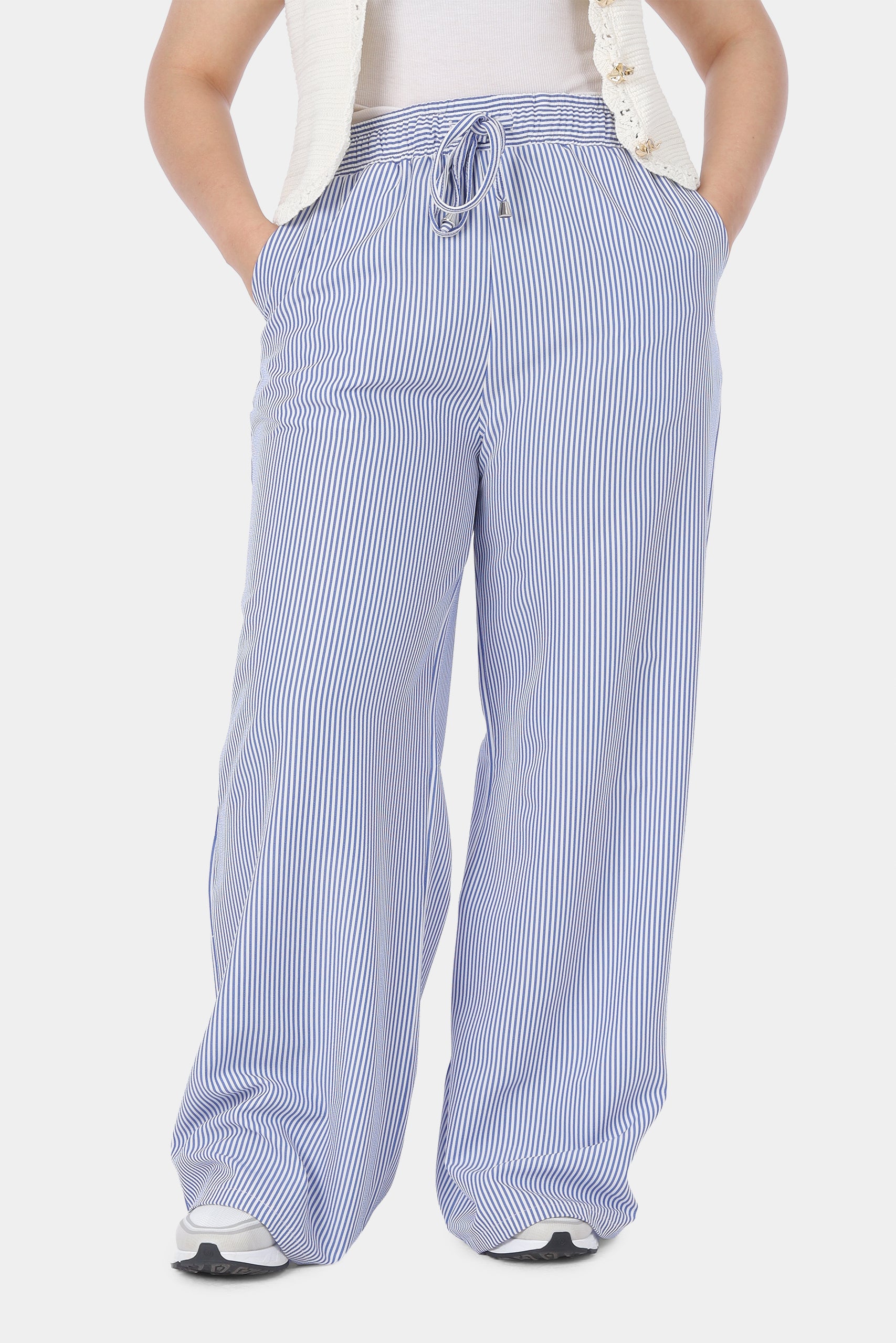Striped Pants with Elastic Waist 2000/111/4