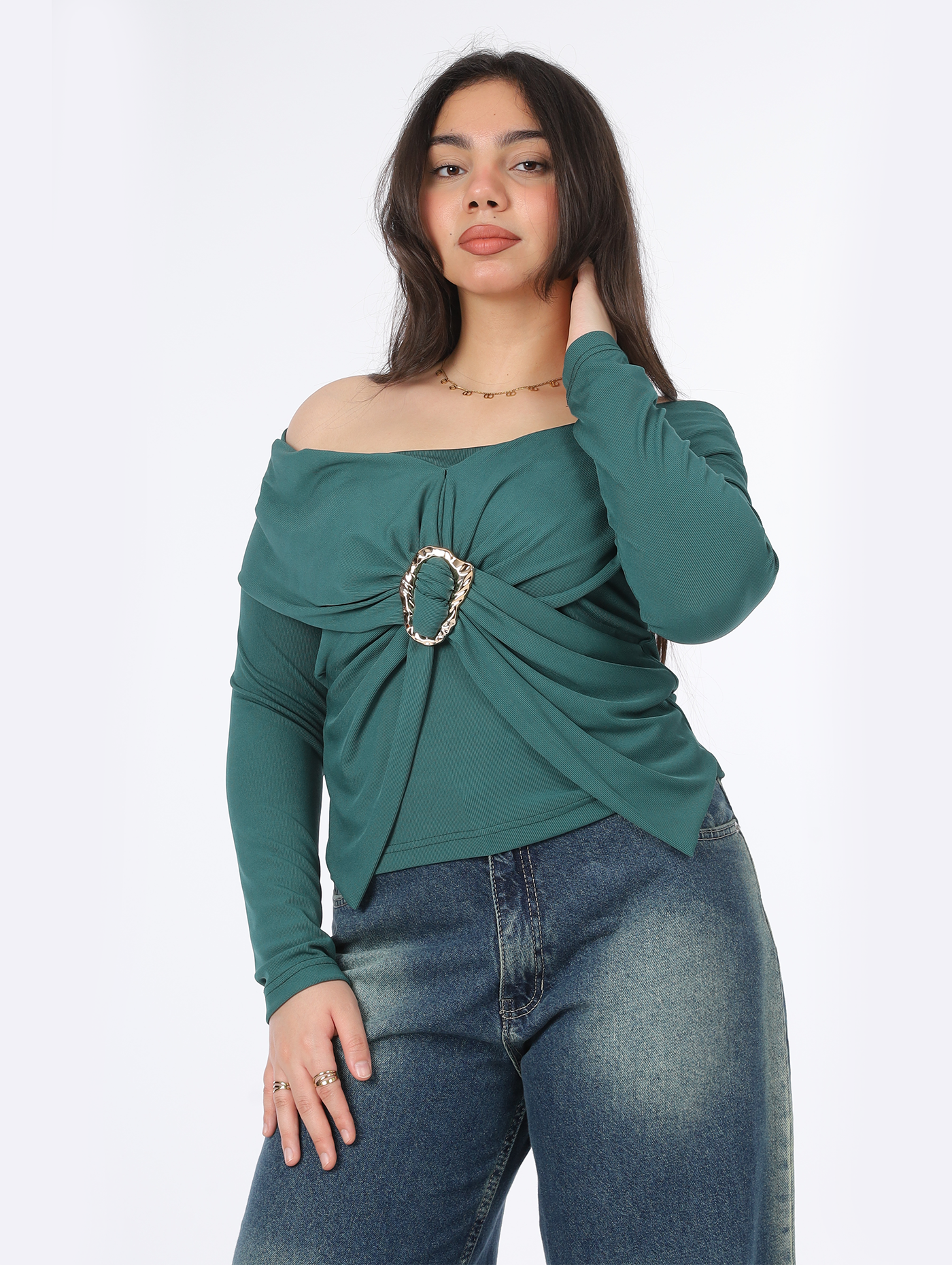 Elegant Off-Shoulder Top 2000/186/1