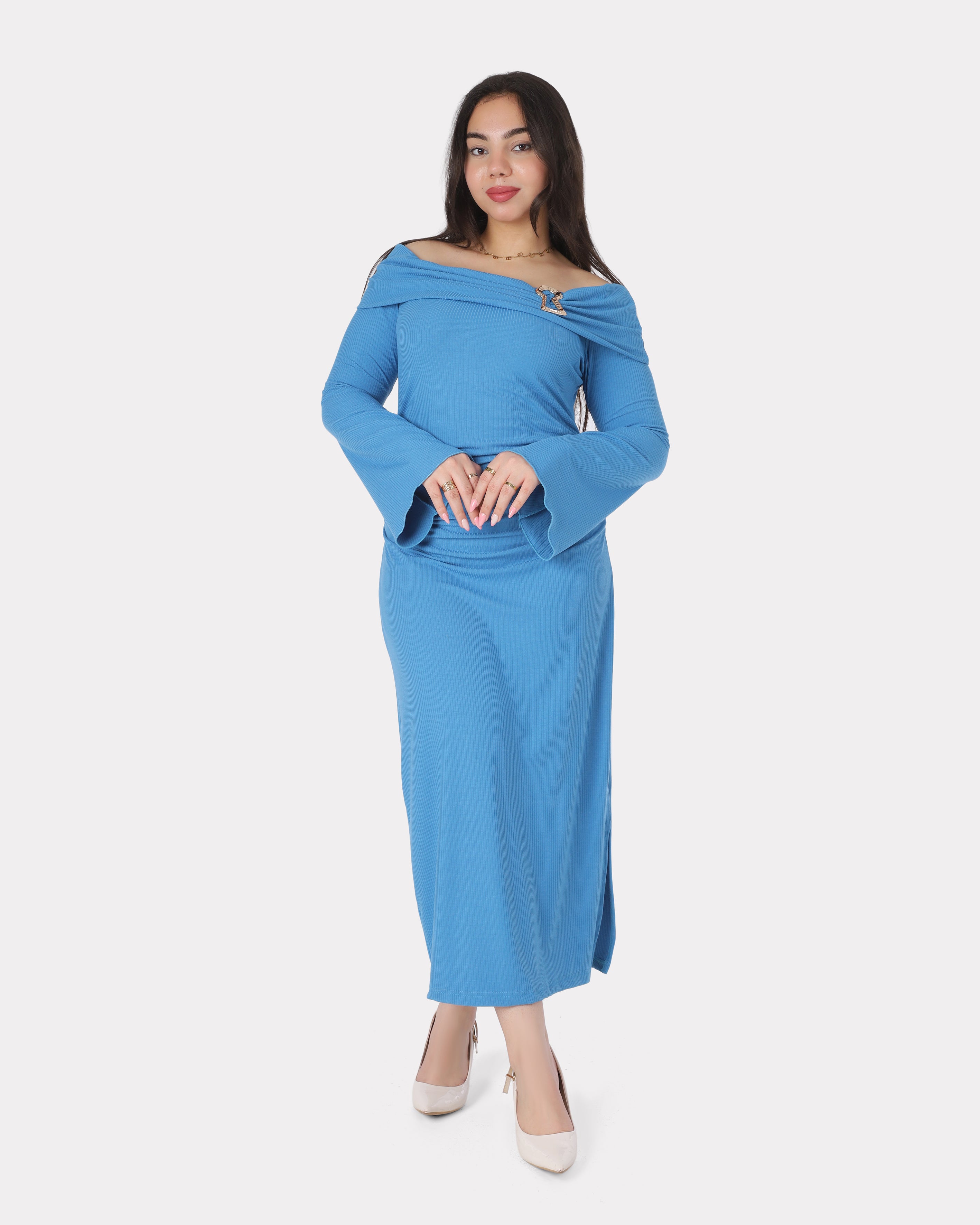 Off-Shoulder Bodycon Dress 2000/232