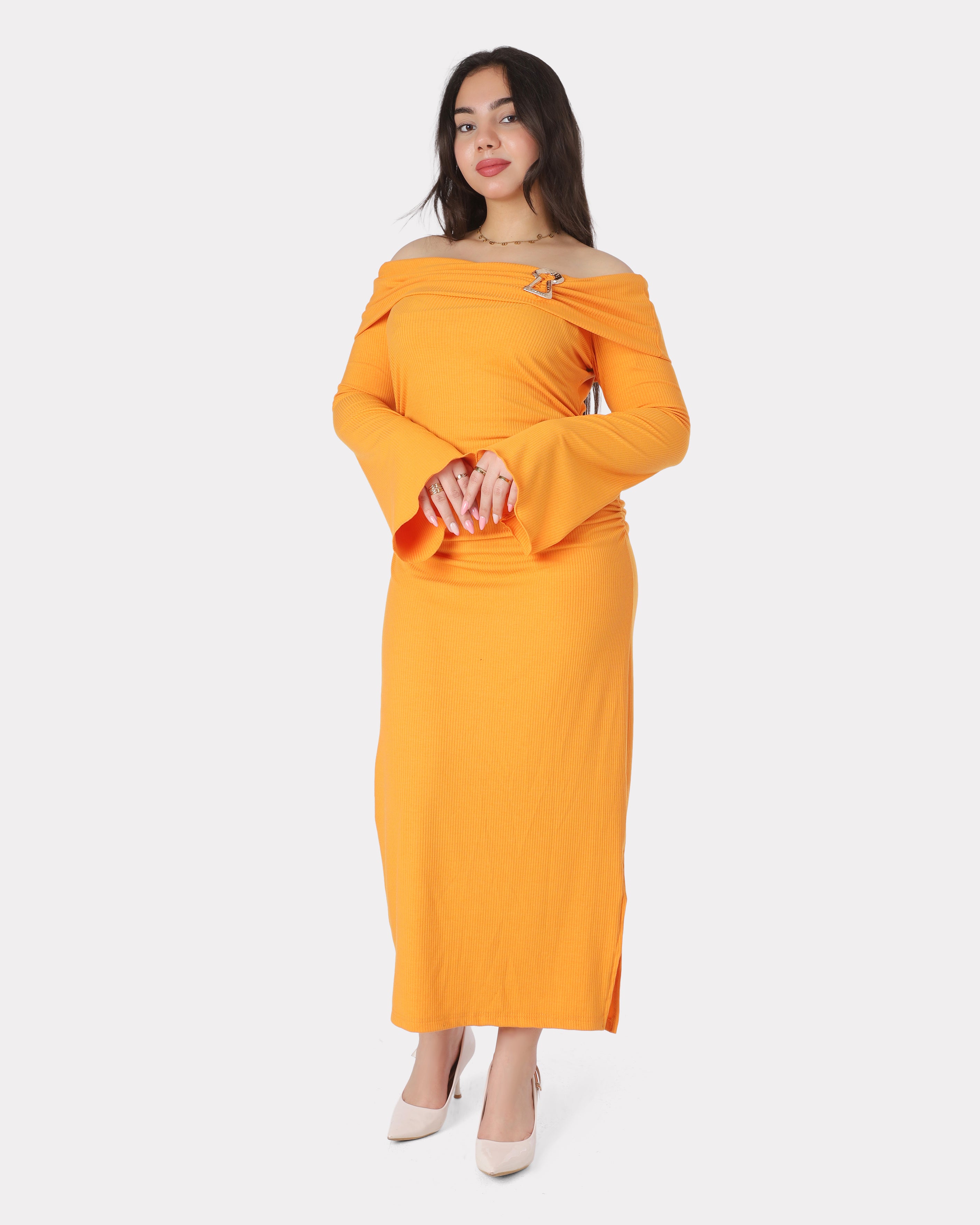 Off-Shoulder Bodycon Dress 2000/232