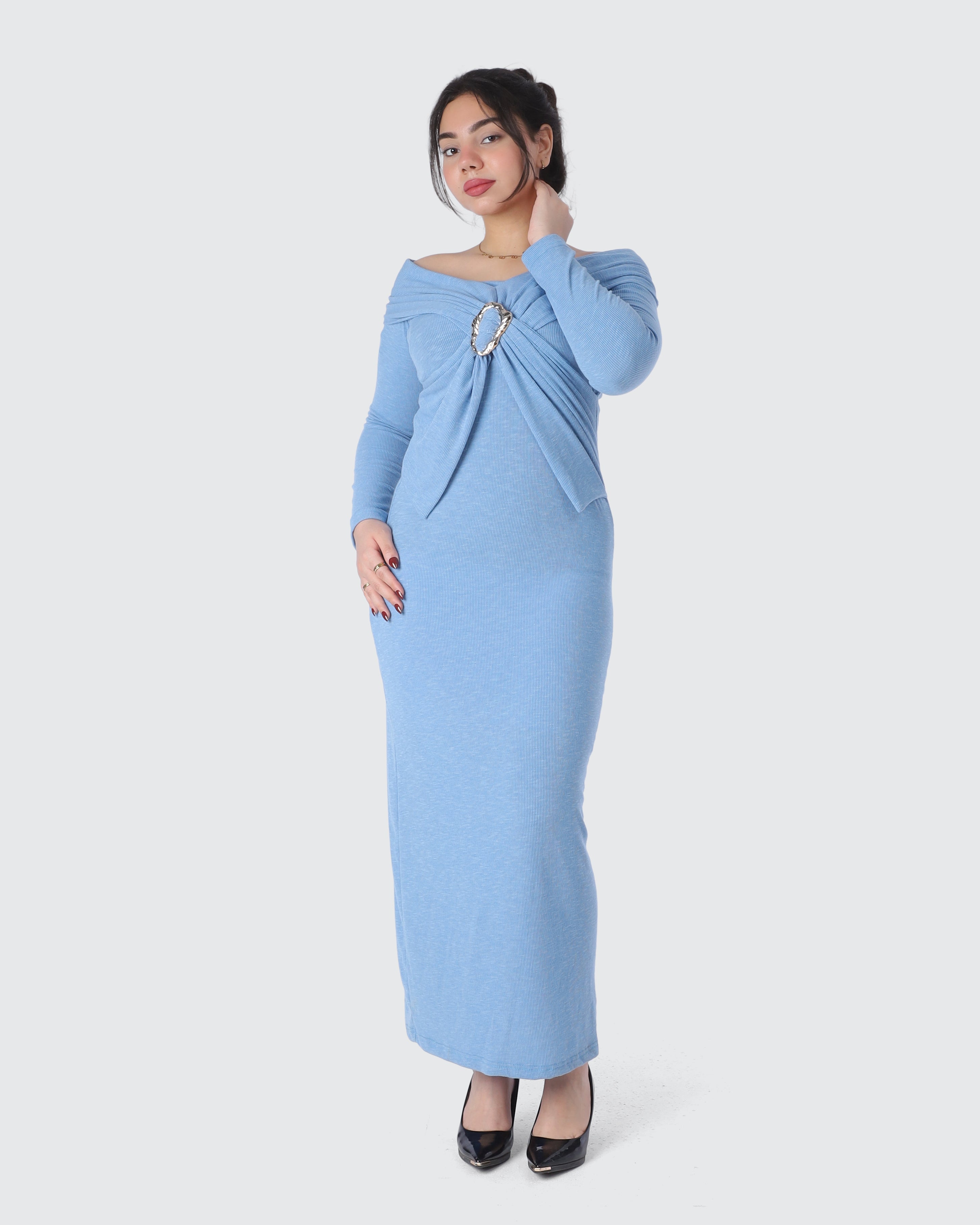 Off-Shoulder Bodycon Dress 2000/234
