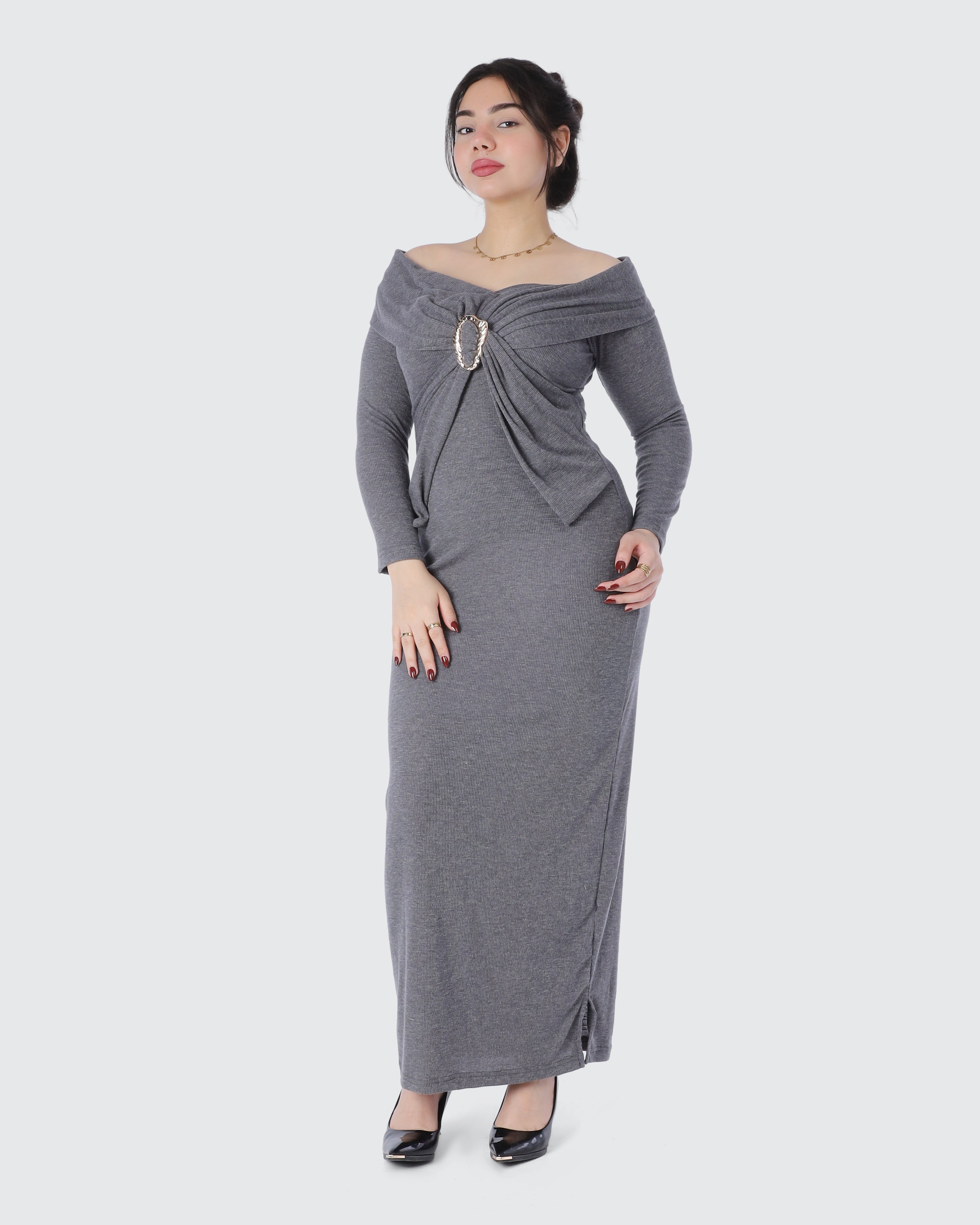 Off-Shoulder Bodycon Dress 2000/234