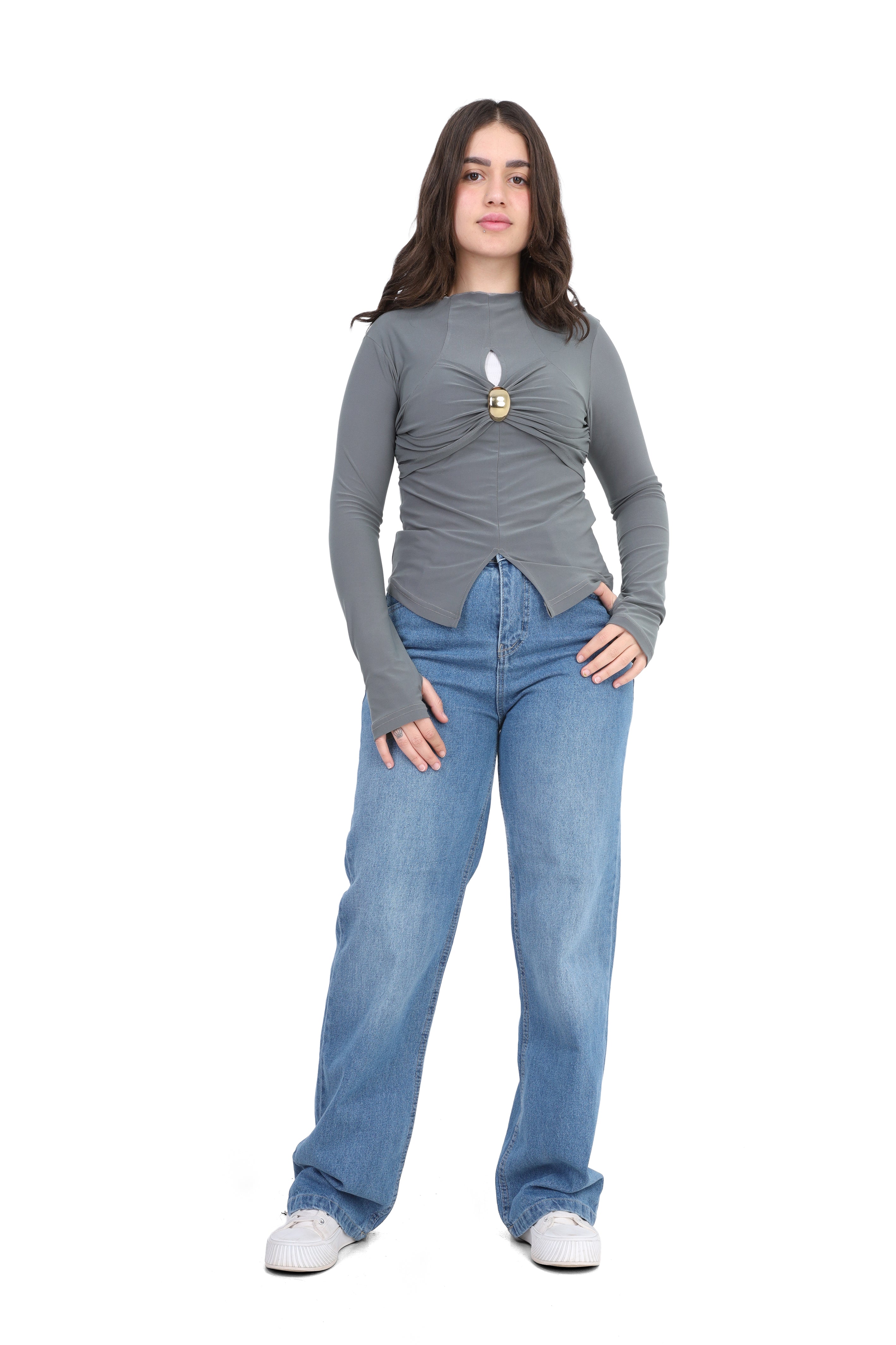 Classic Straight Leg Jeans 205511
