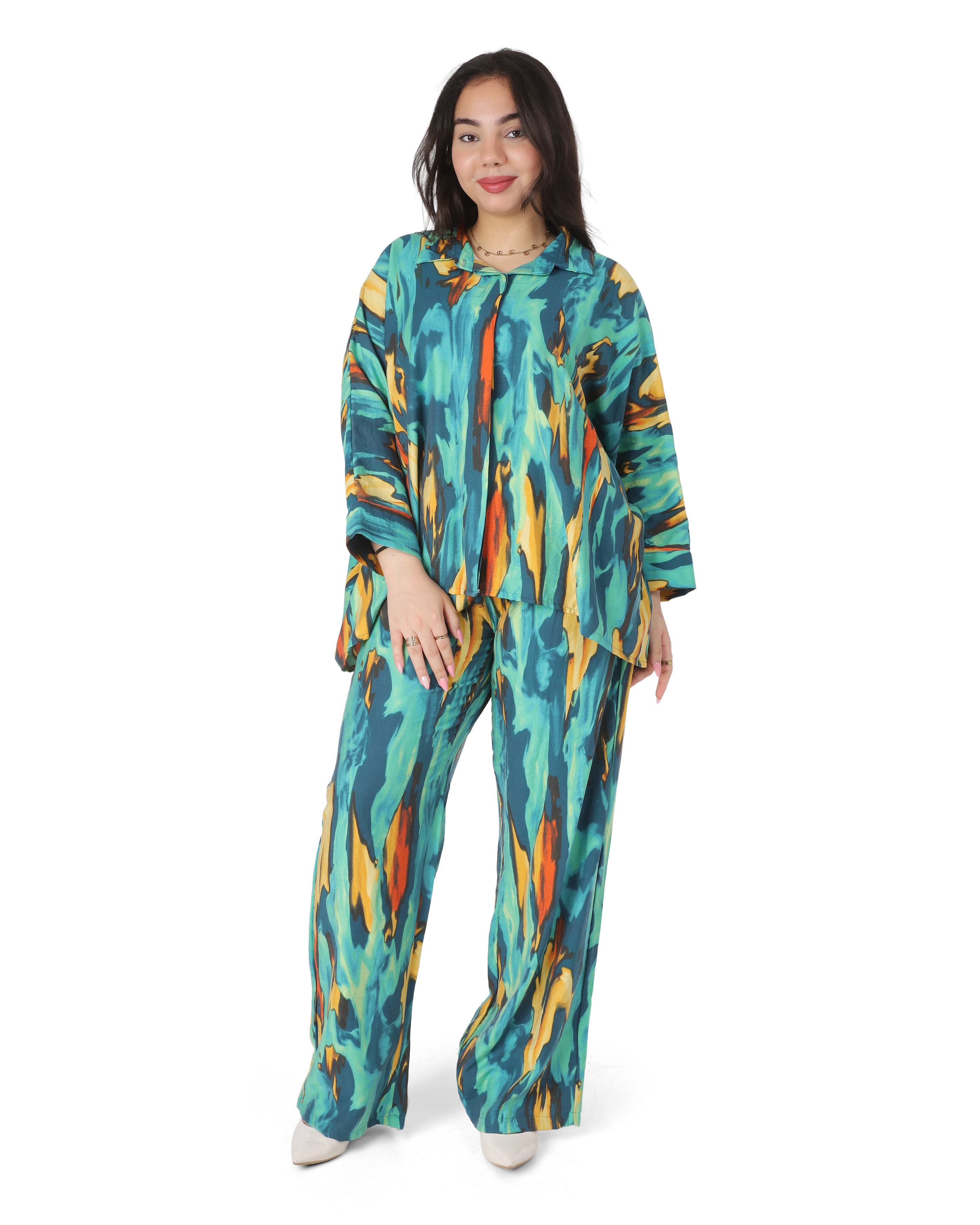 Colorful Oversized Co-Ord Set 2002/139/6