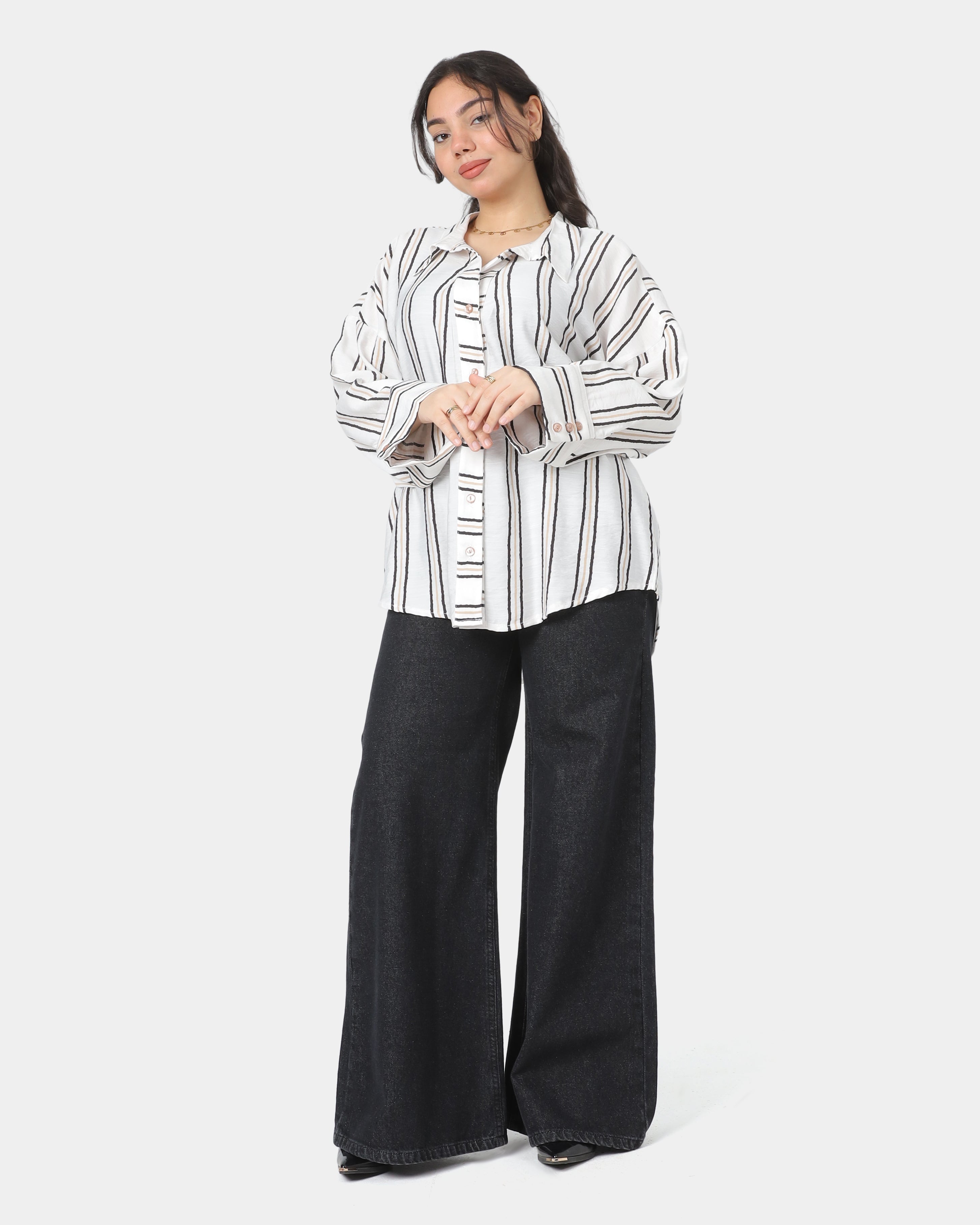 Oversized Striped Shirt 2006/073/1