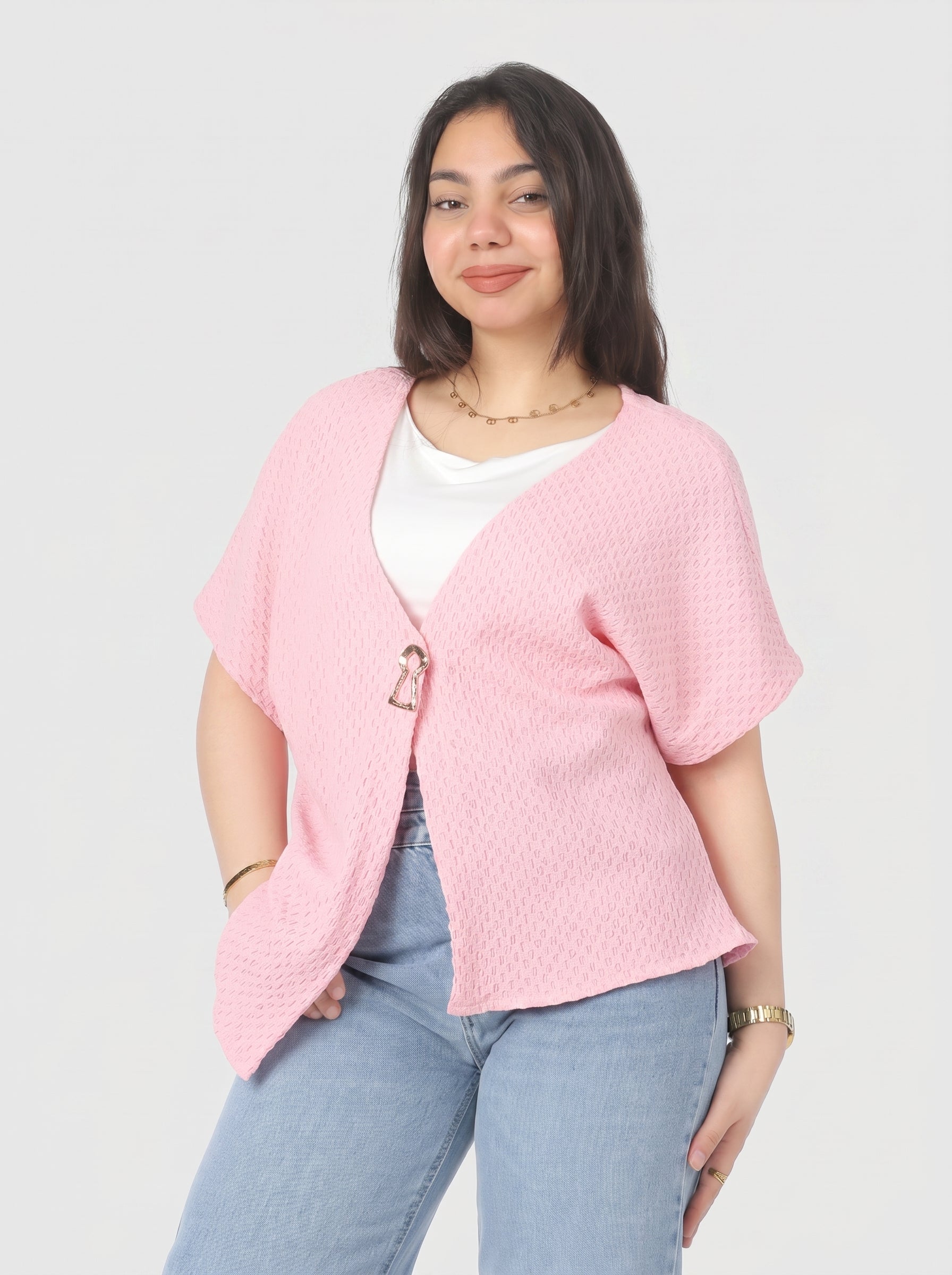 Elegant Half Sleeve Blouse 2006/187