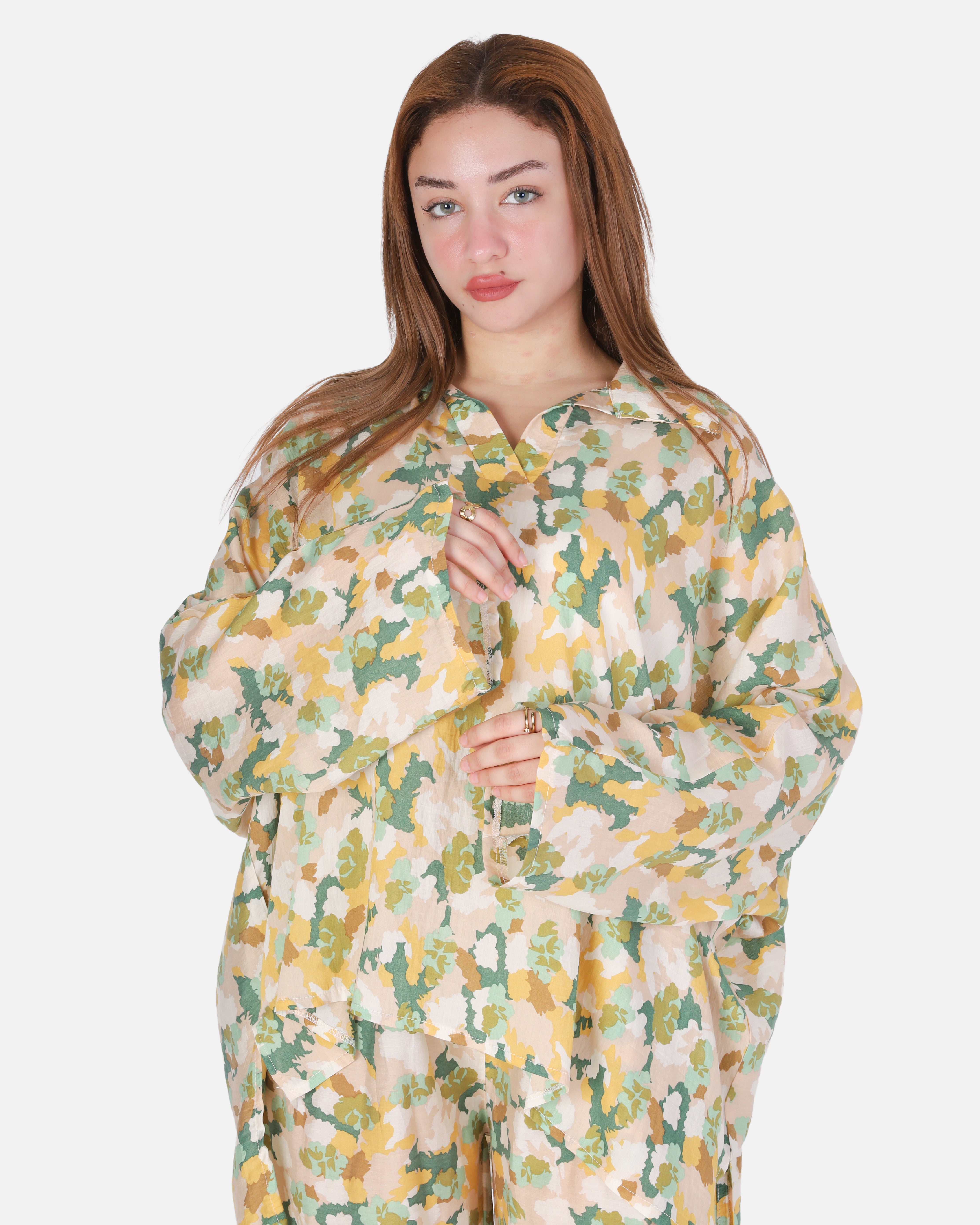 Oversized Printed Blouse 2006/282/1