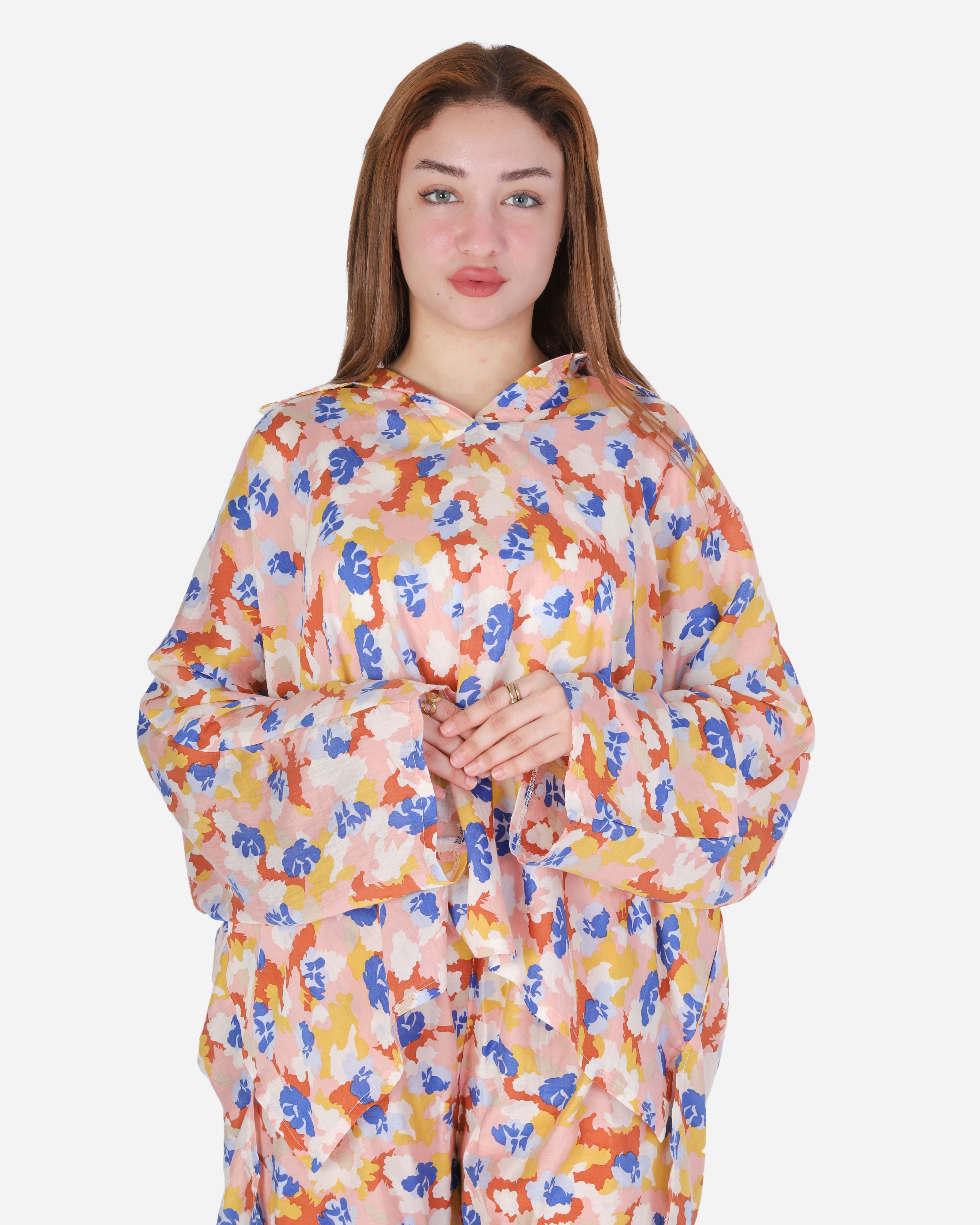 Oversized Printed Blouse 2006/282/1