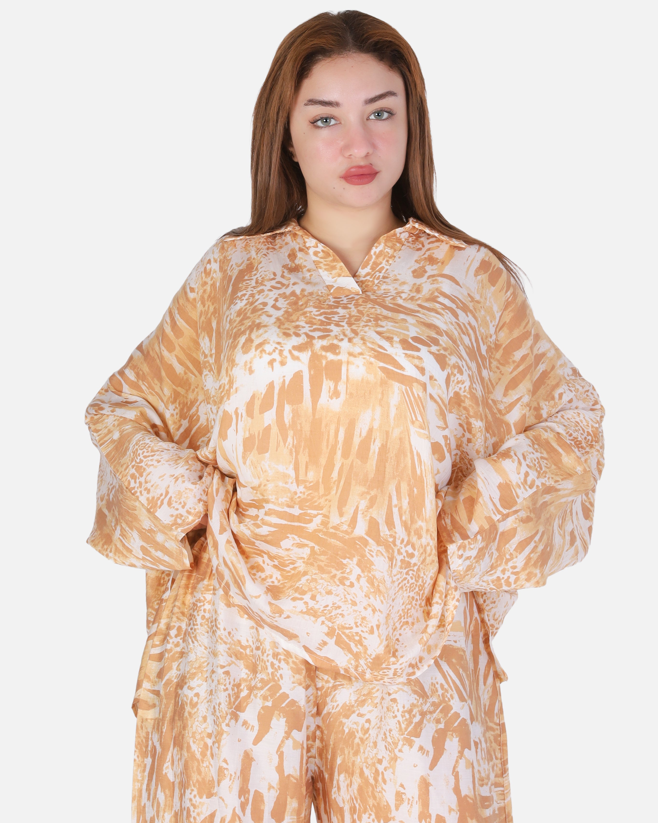 Printed Oversized Blouse 2006/282