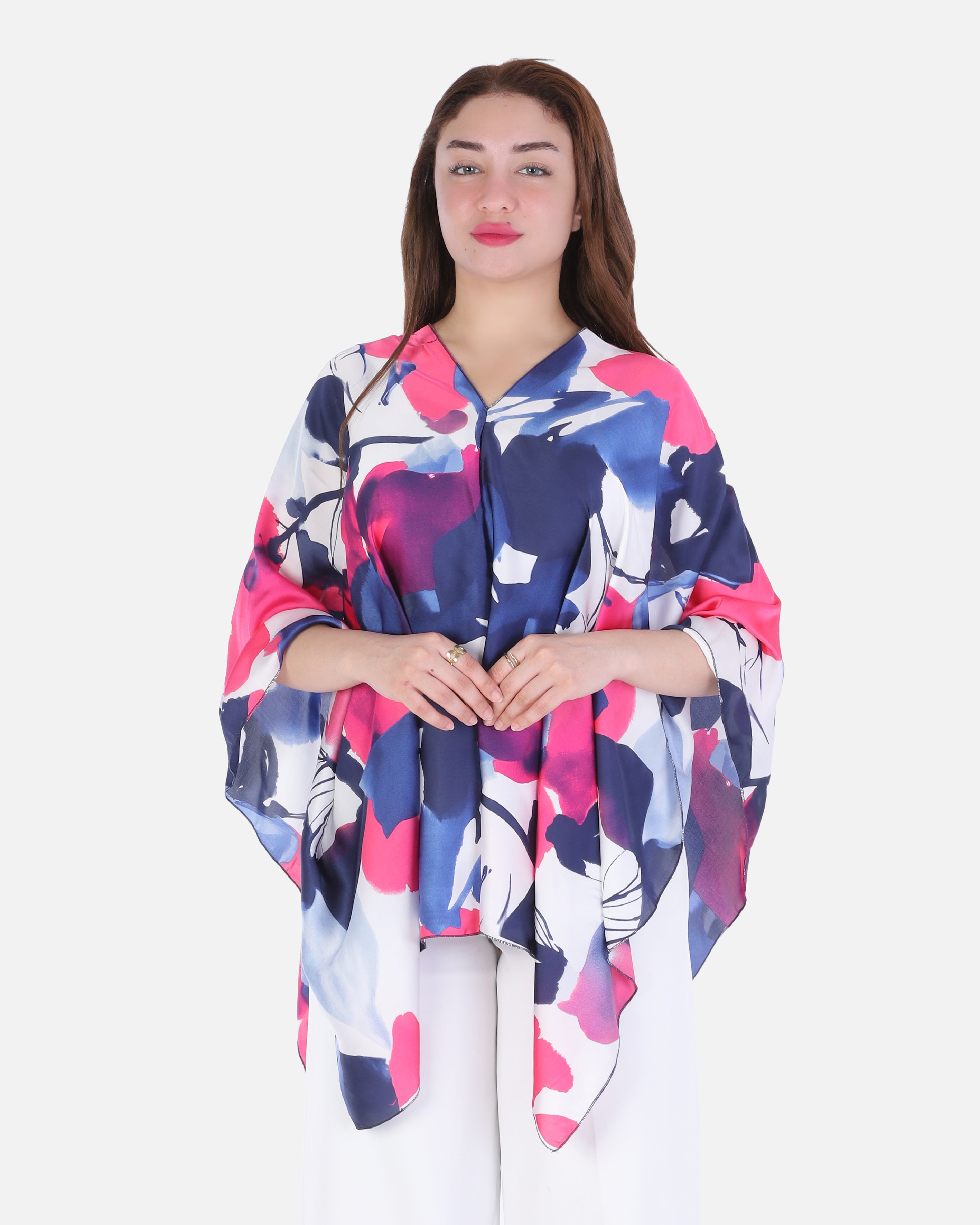 Printed stain Poncho 2006/286/1