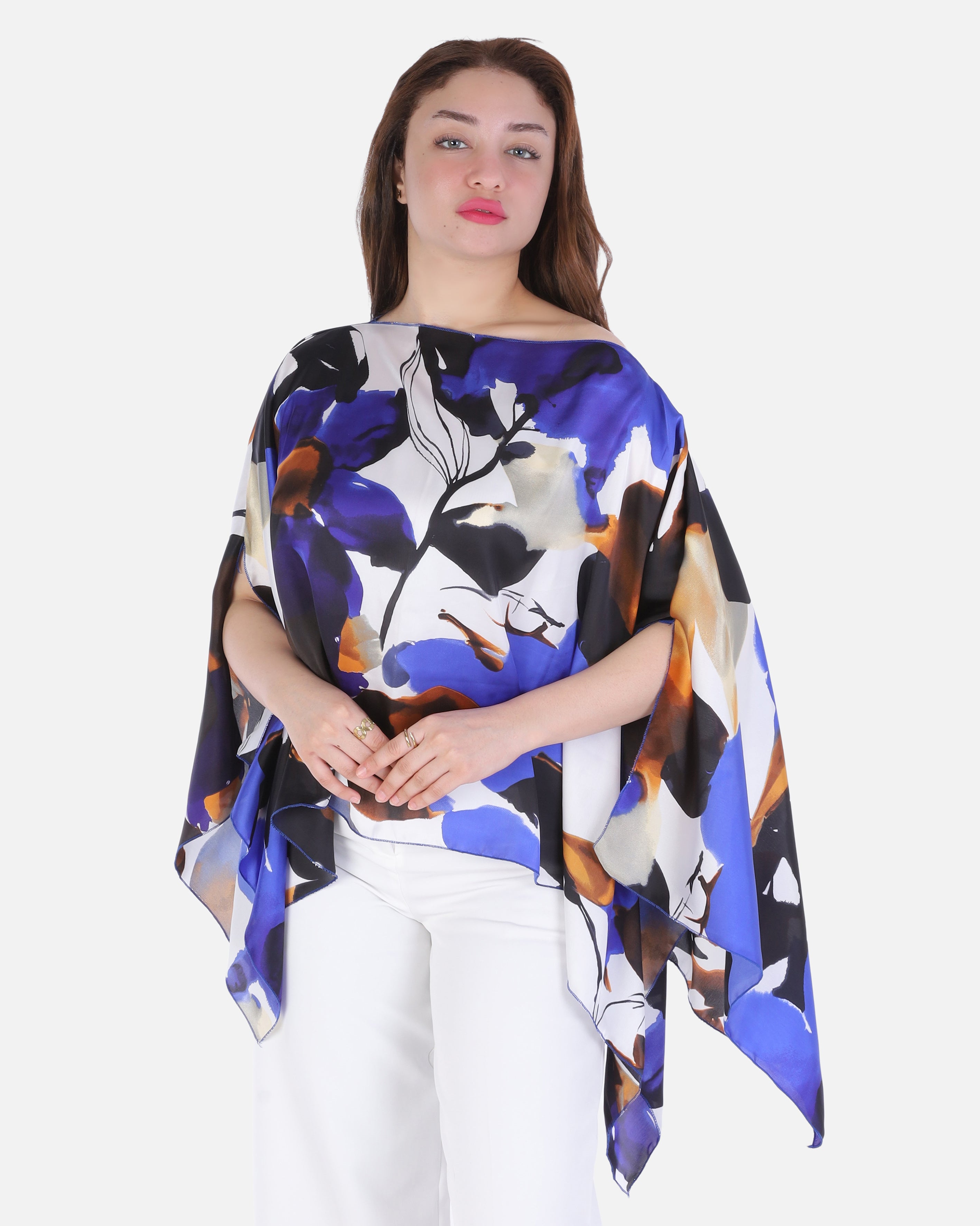 Printed stain Poncho 2006/286/1