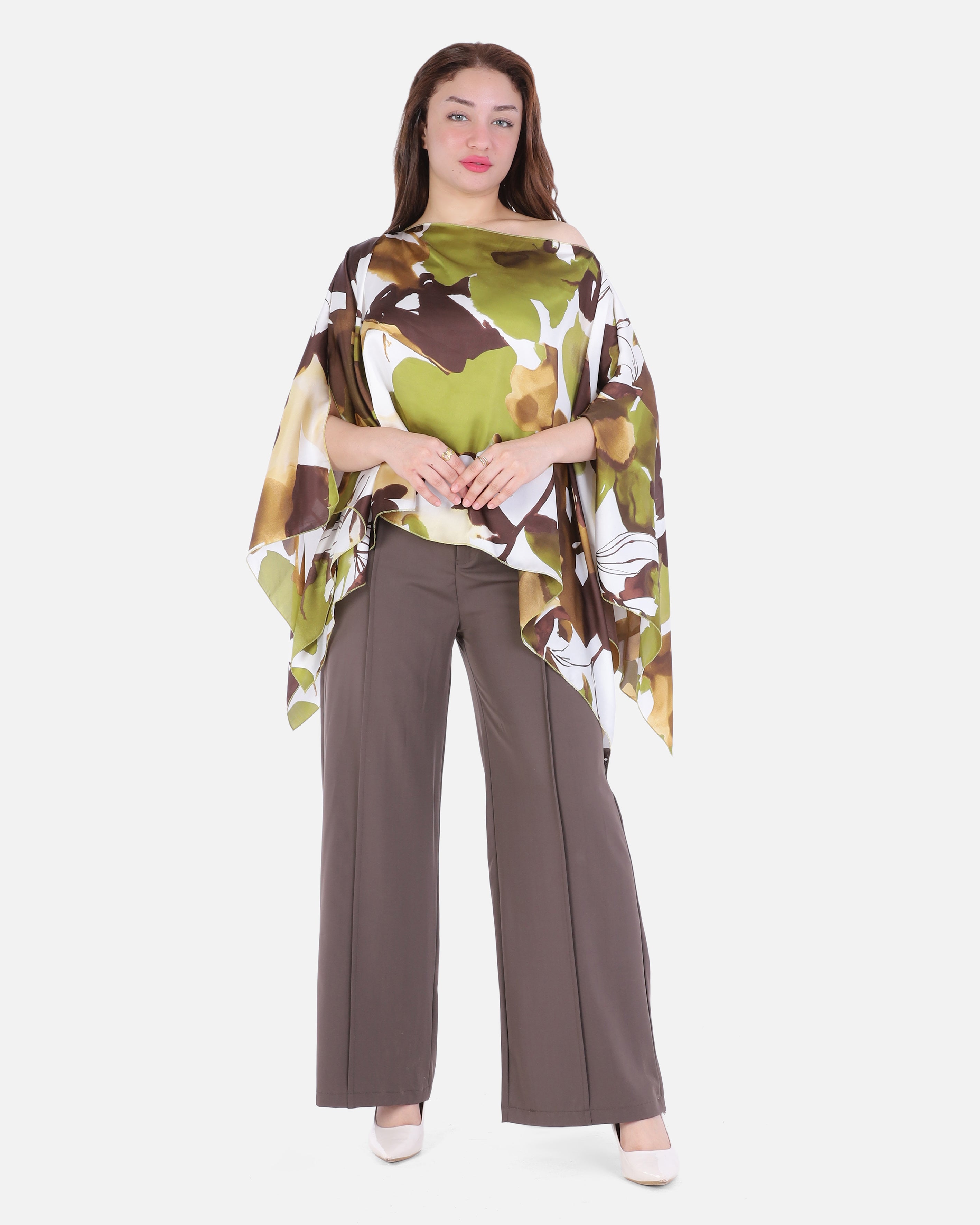 Printed stain Poncho 2006/286/1