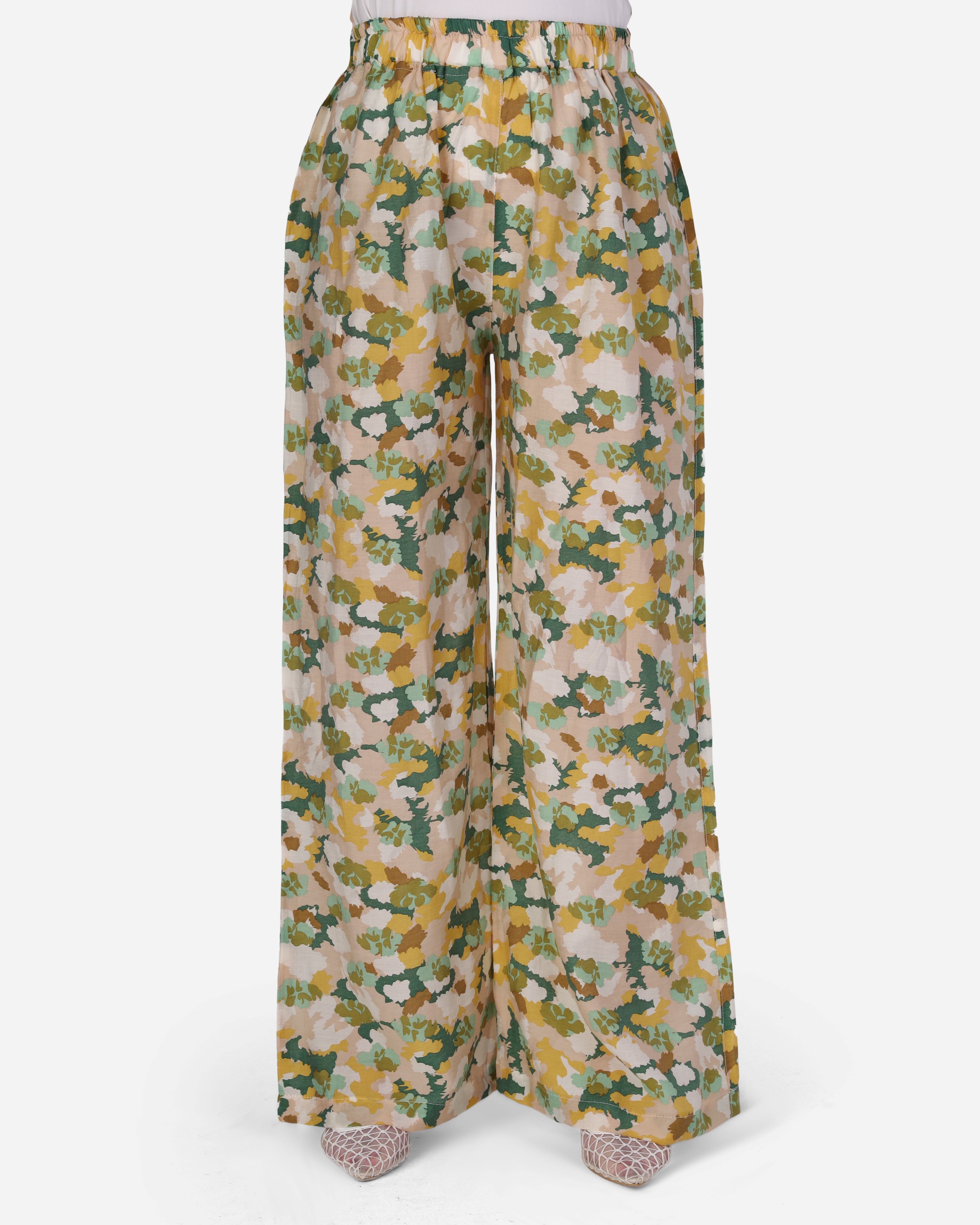 Printed Wide-Leg Pants 2006/300/2