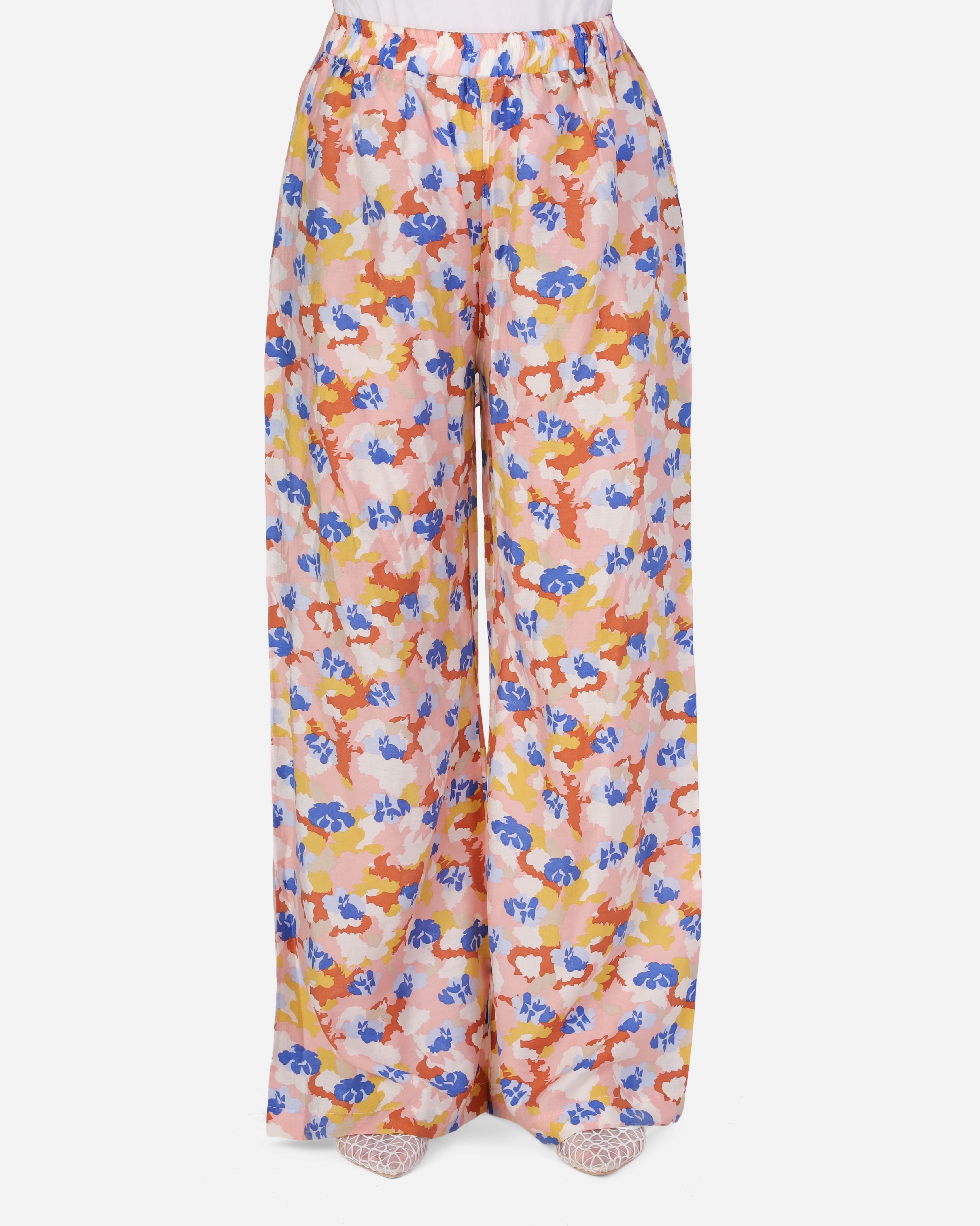 Printed Wide-Leg Pants 2006/300/2