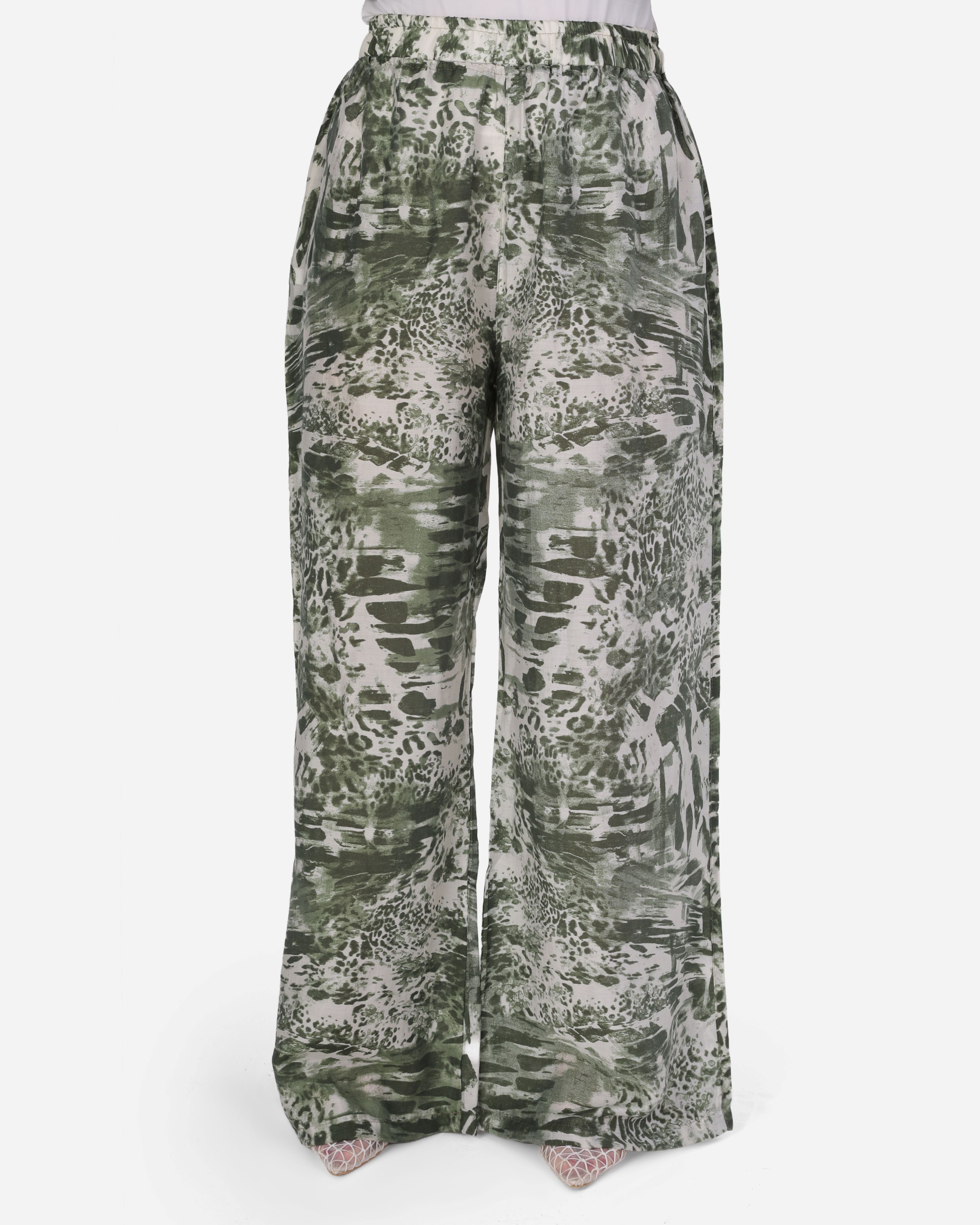 Printed Wide-Leg Pants 2006/300