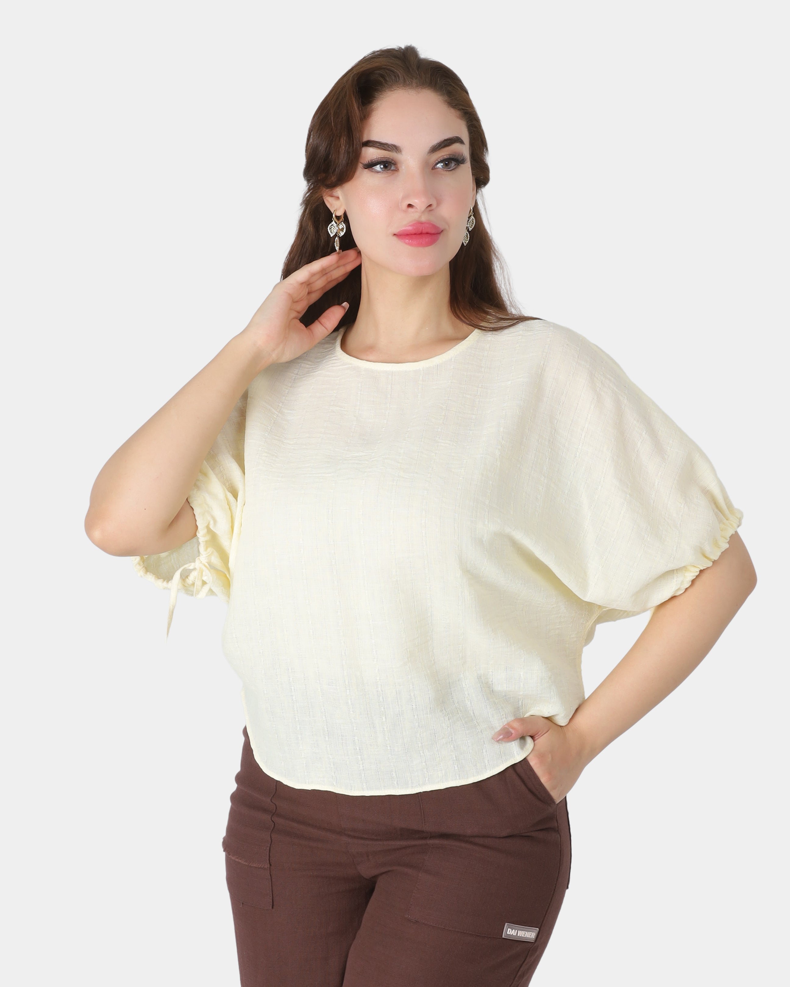 Casual Short Sleeve Blouse 2011/215