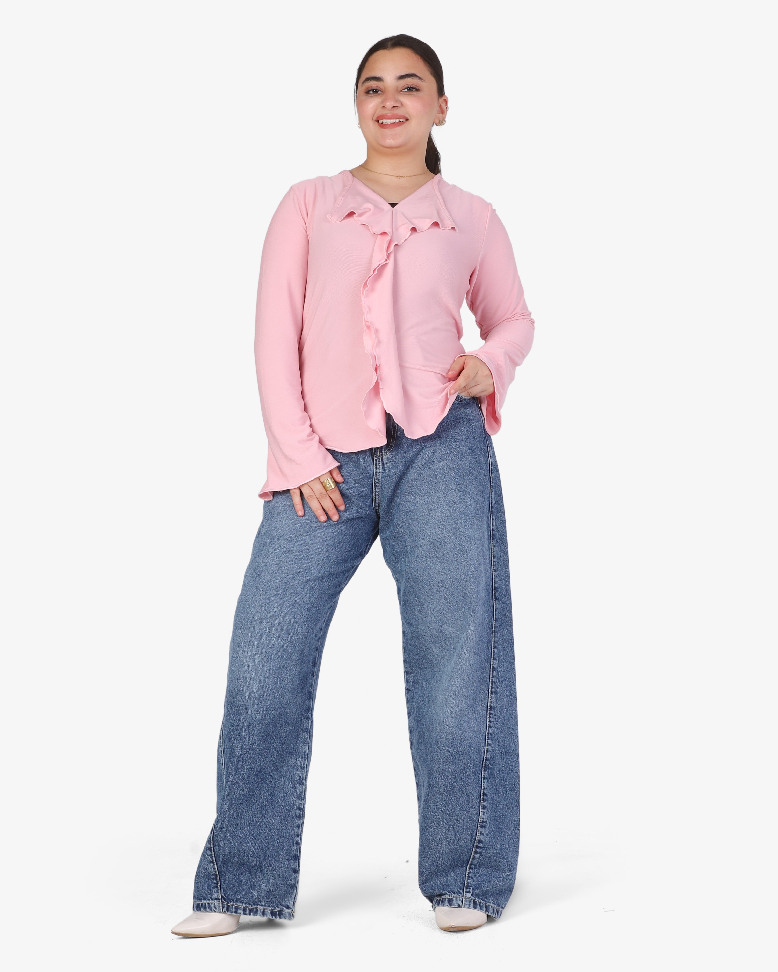 Elegant Ruffled Blouse 2013/035