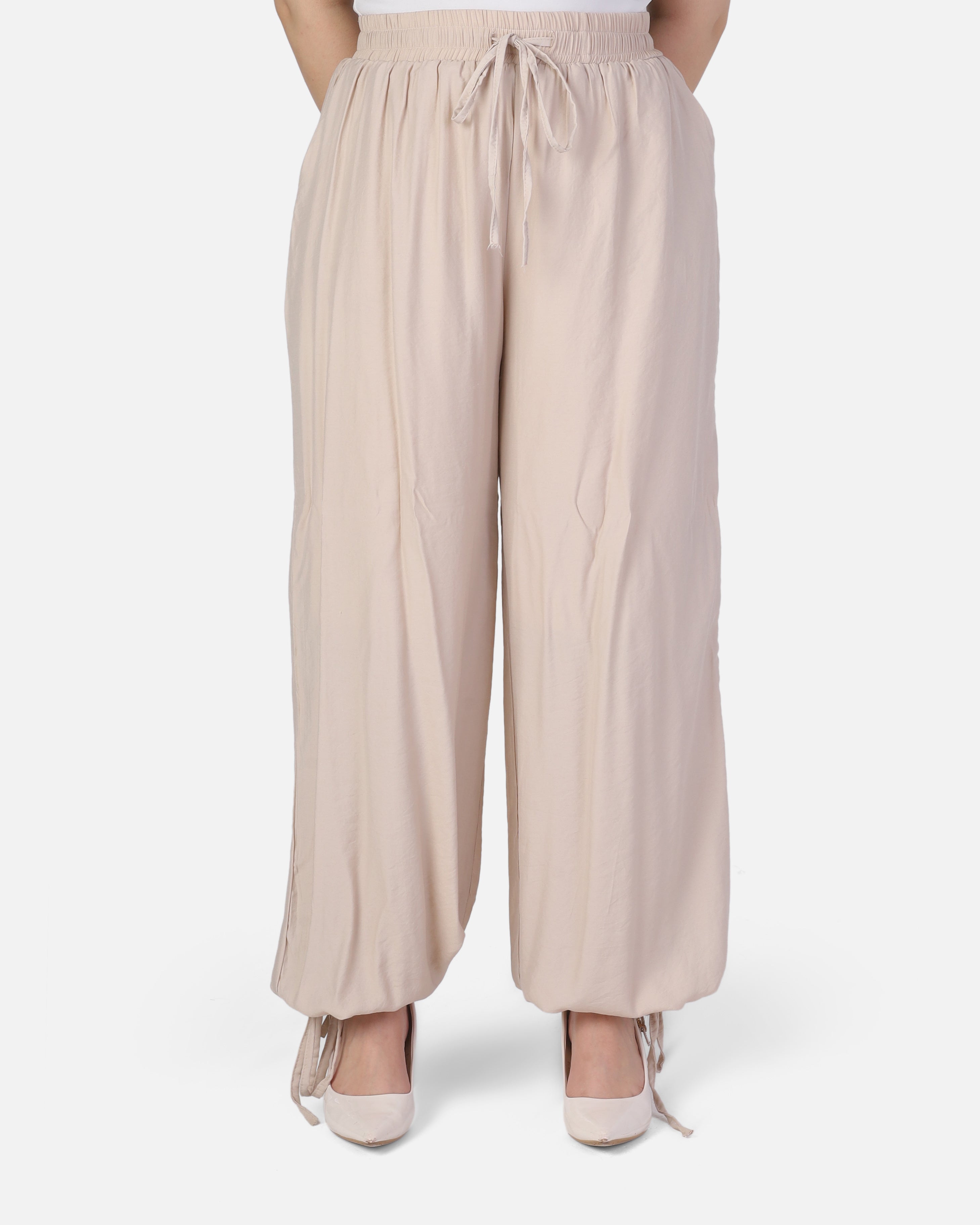 Relaxed Fit Ankle-Tie Pants 2014/269