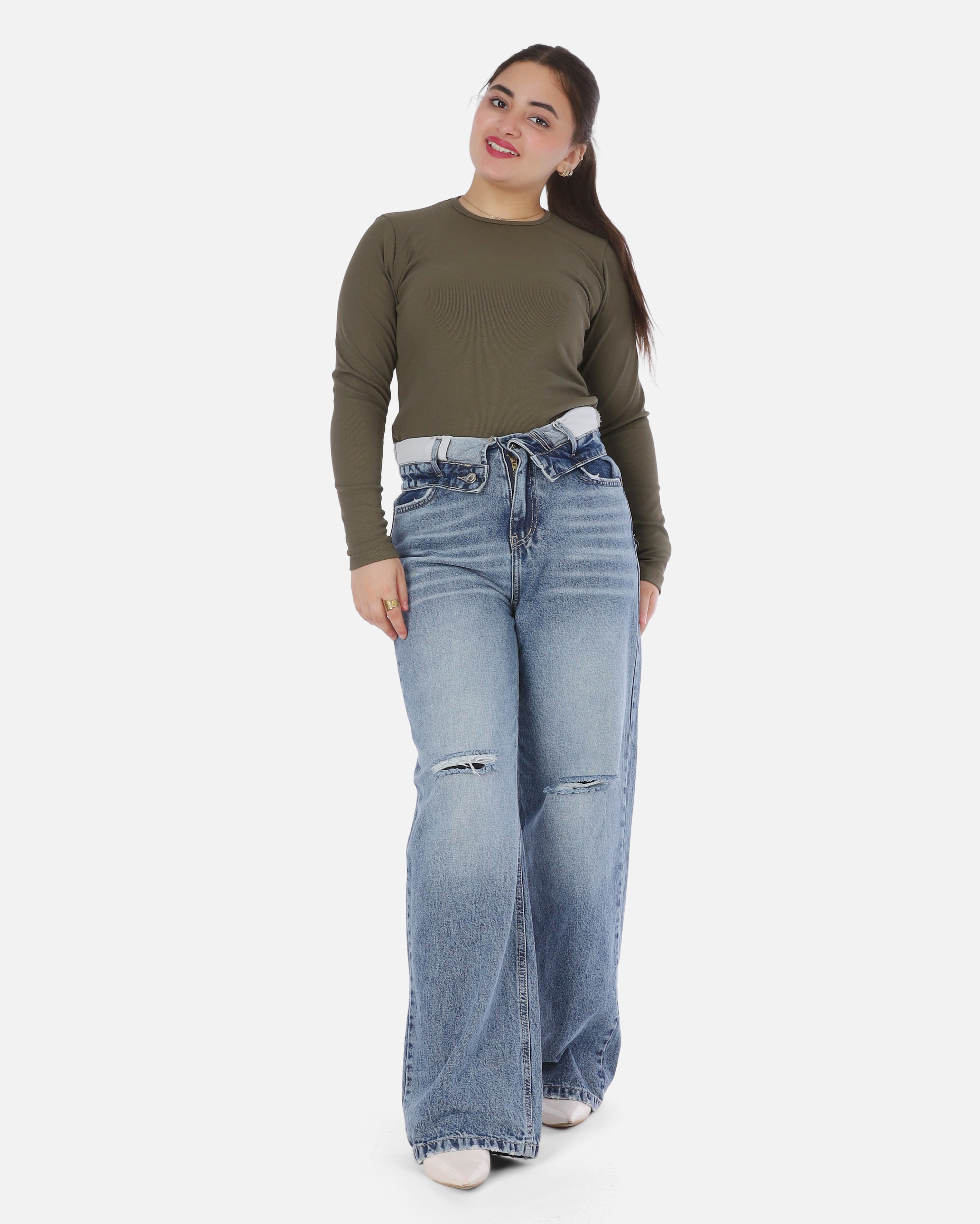 Classic basic Long Sleeve Top 2039102